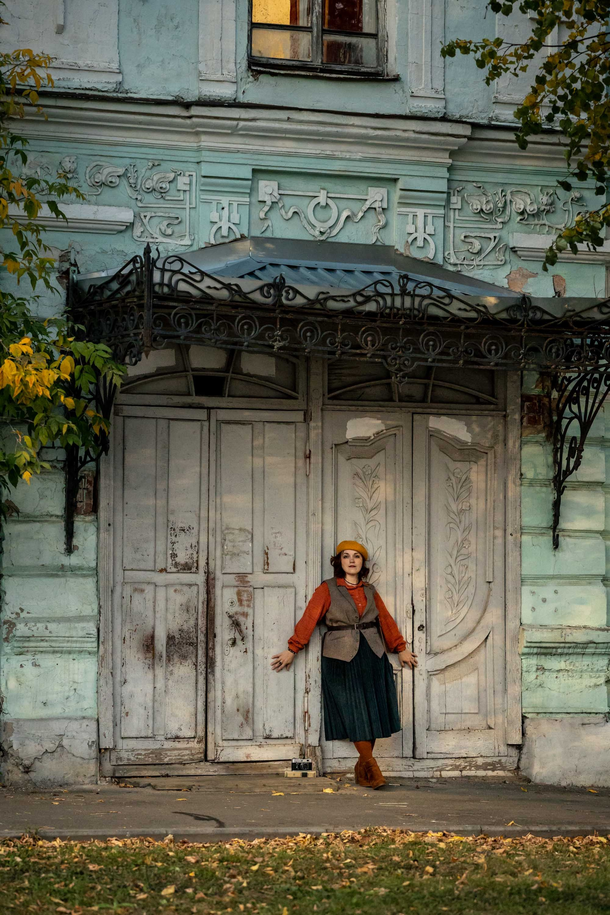 Оксана. Осень. Наталия Клевинскас портретный фотограф в Костроме