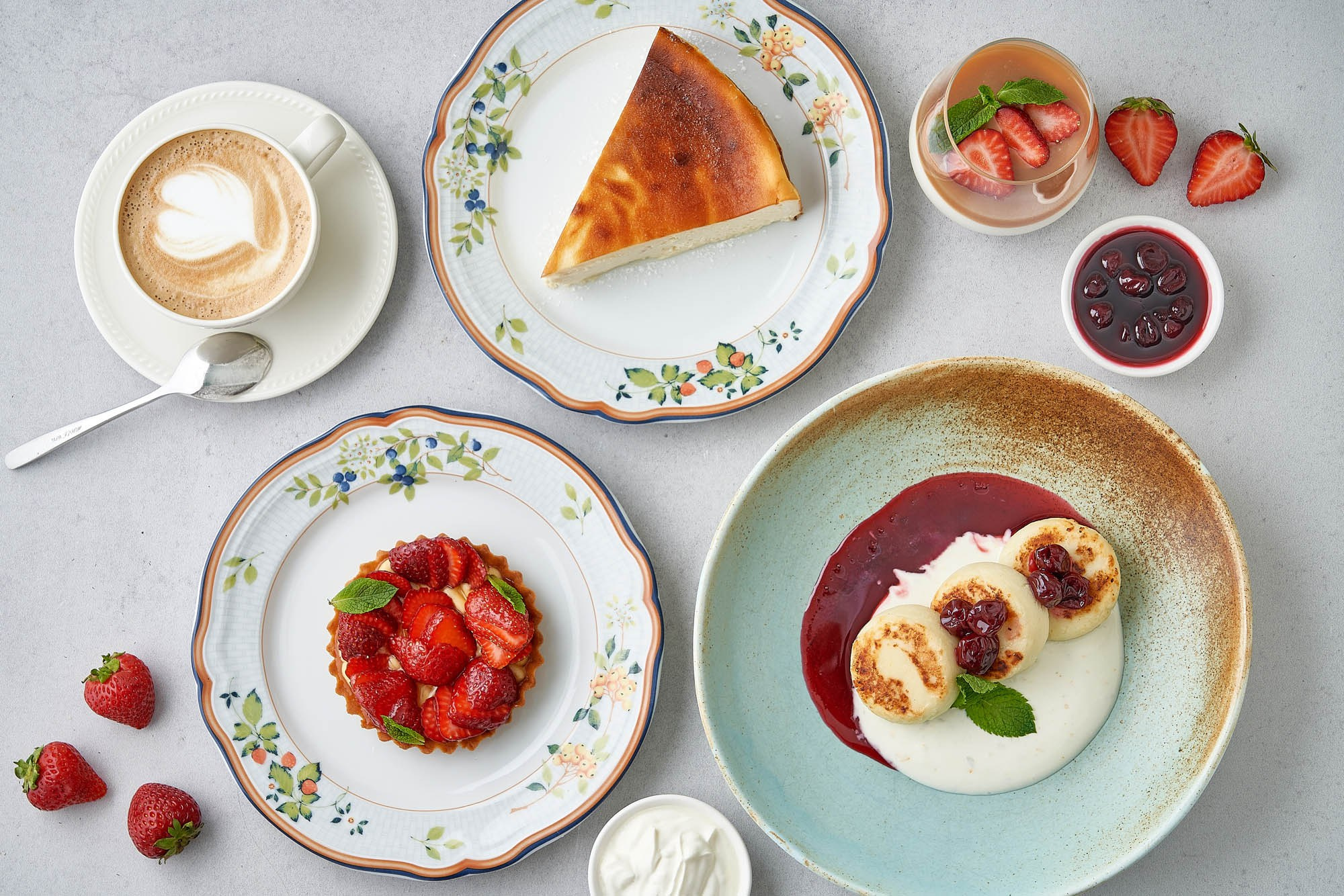 Фото различных блюд снятые для меню ресторанов