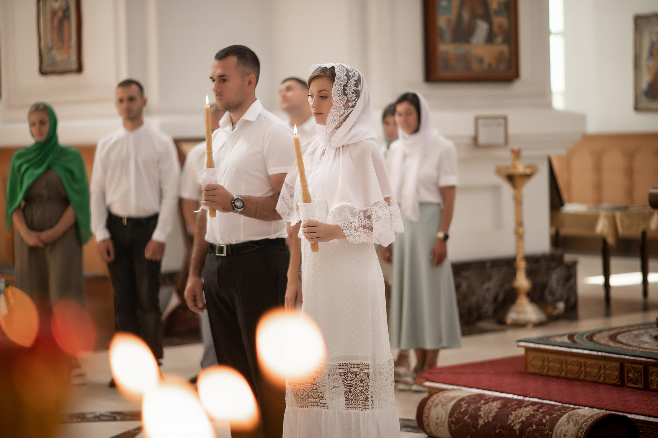Роман и Юлия венчание. Свадебный фотограф Белгород Валуйки Старый Оскол Воронеж