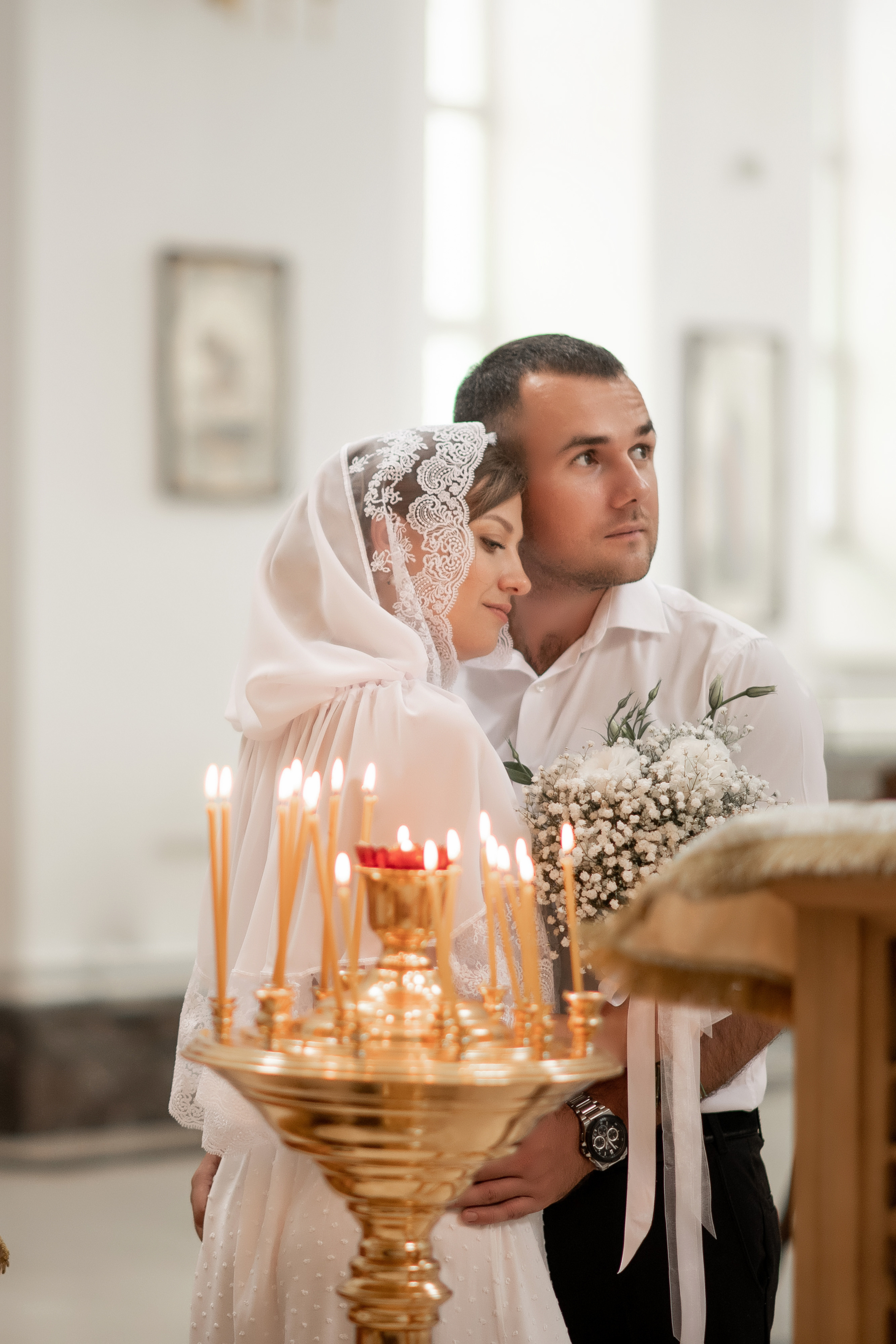 Роман и Юлия венчание. Свадебный фотограф Белгород Валуйки Старый Оскол Воронеж