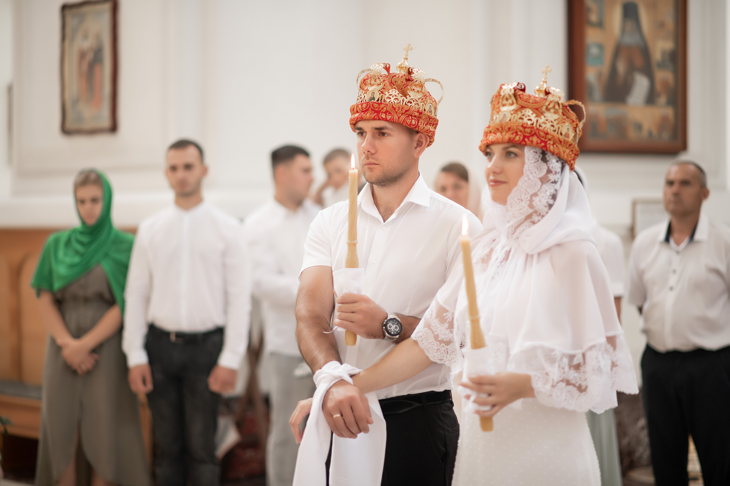Роман и Юлия венчание. Свадебный фотограф Белгород Валуйки Старый Оскол Воронеж