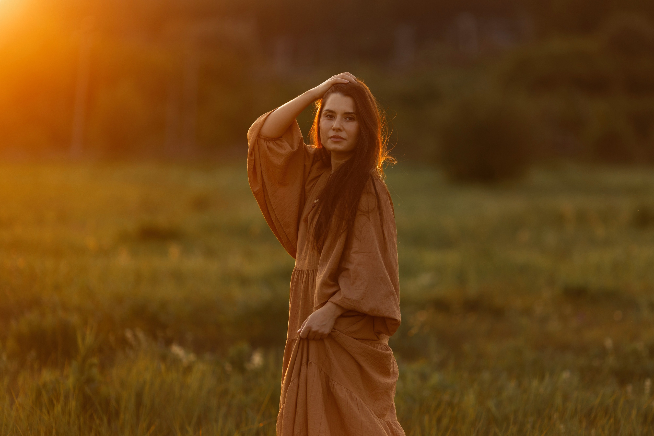 Индивидуальная фотосессия на закате в Альметьевске. Свадебный фотограф  Казань Альметьевск Айдар Гарайшин