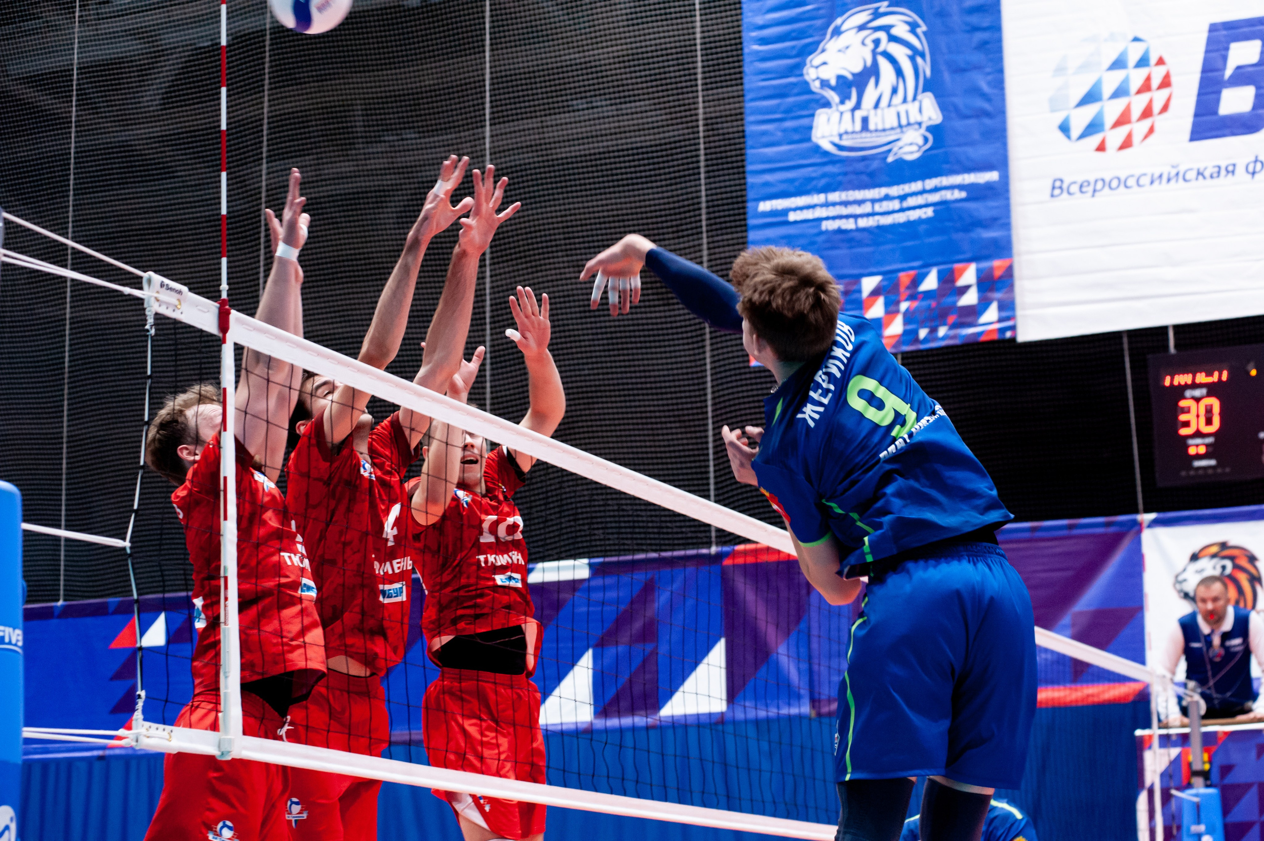 Чемпионат России по волейболу. Высшая лига А. Магнитка — Тюмень. Фотограф Магнитогорск Данил Семенов