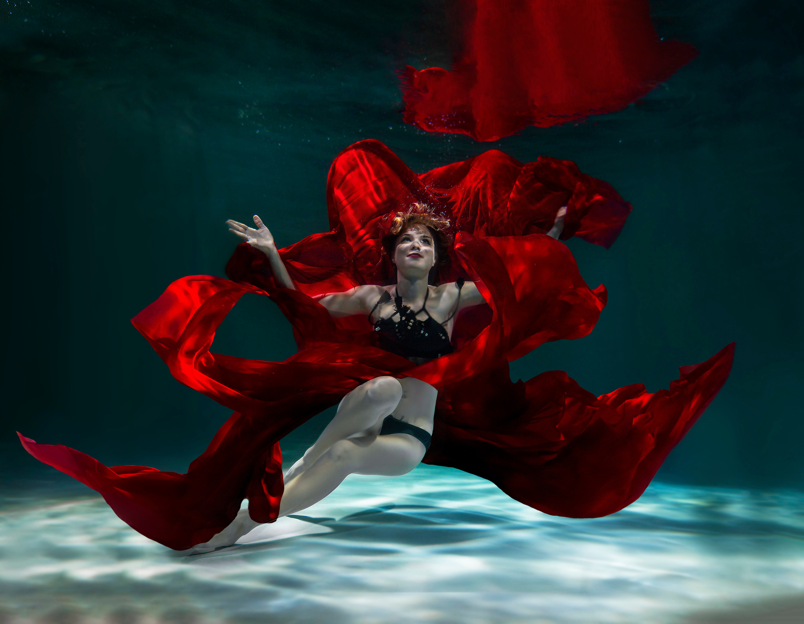 Подводная фотосъёмка. Арт фотограф Серафима Абельман в Москве