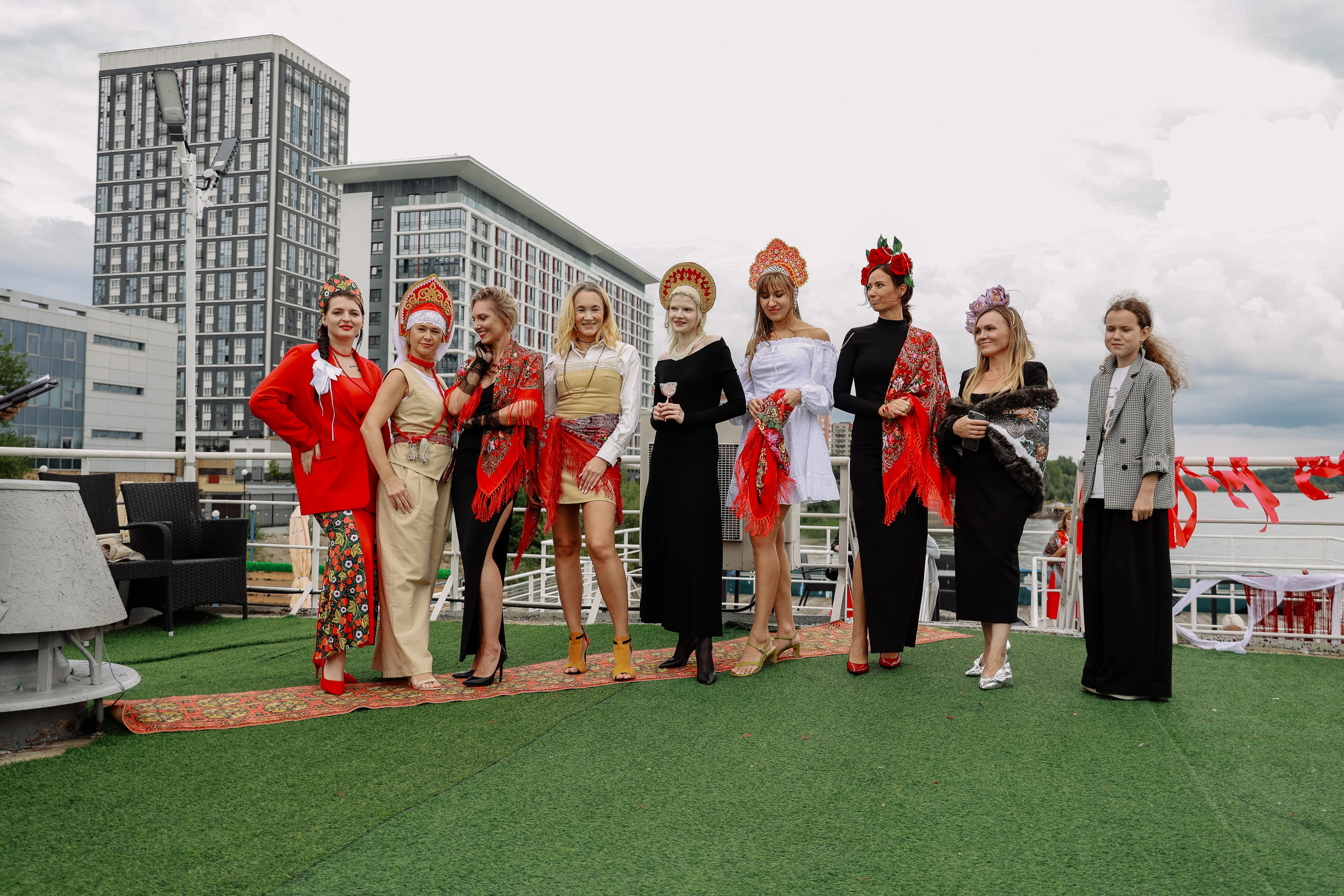 Модный показ «А-ля русс». Фотограф Юлия Мальцева