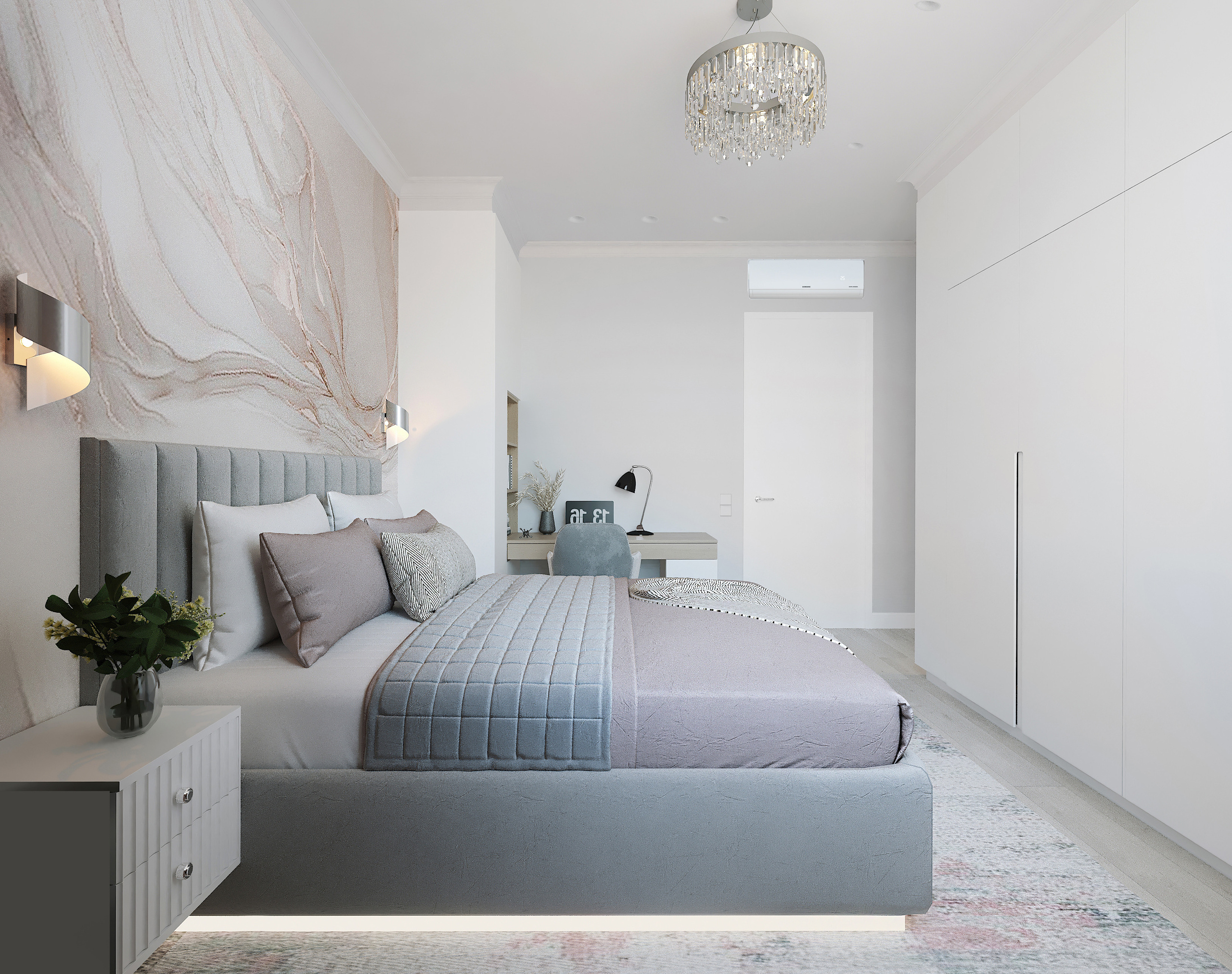 Безмятежная неоклассика  г. Екатеринбург. Lina architector | Дизайн интерьера