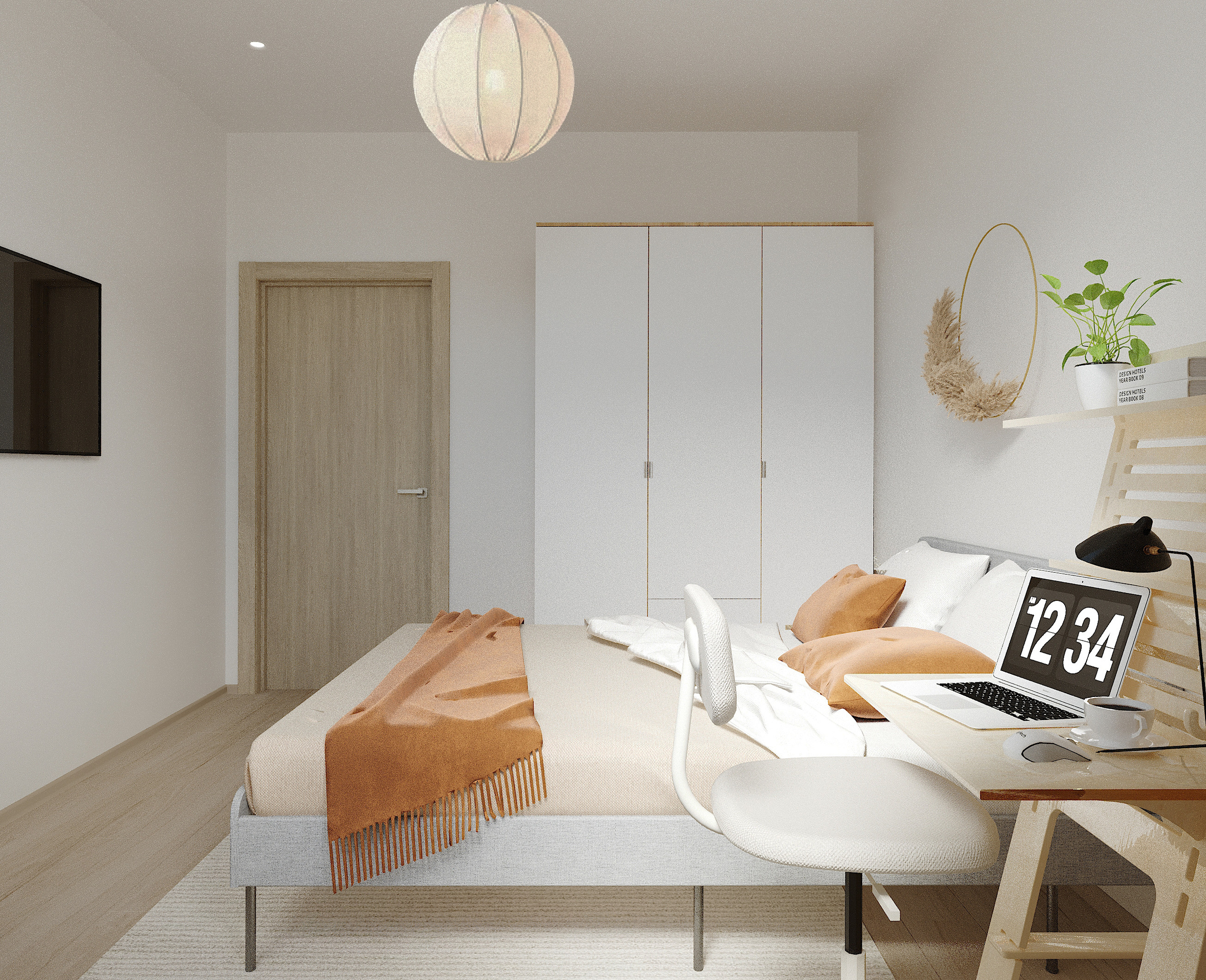 Квартира в стиле Japandi (джапанди). Lina architector | Дизайн интерьера