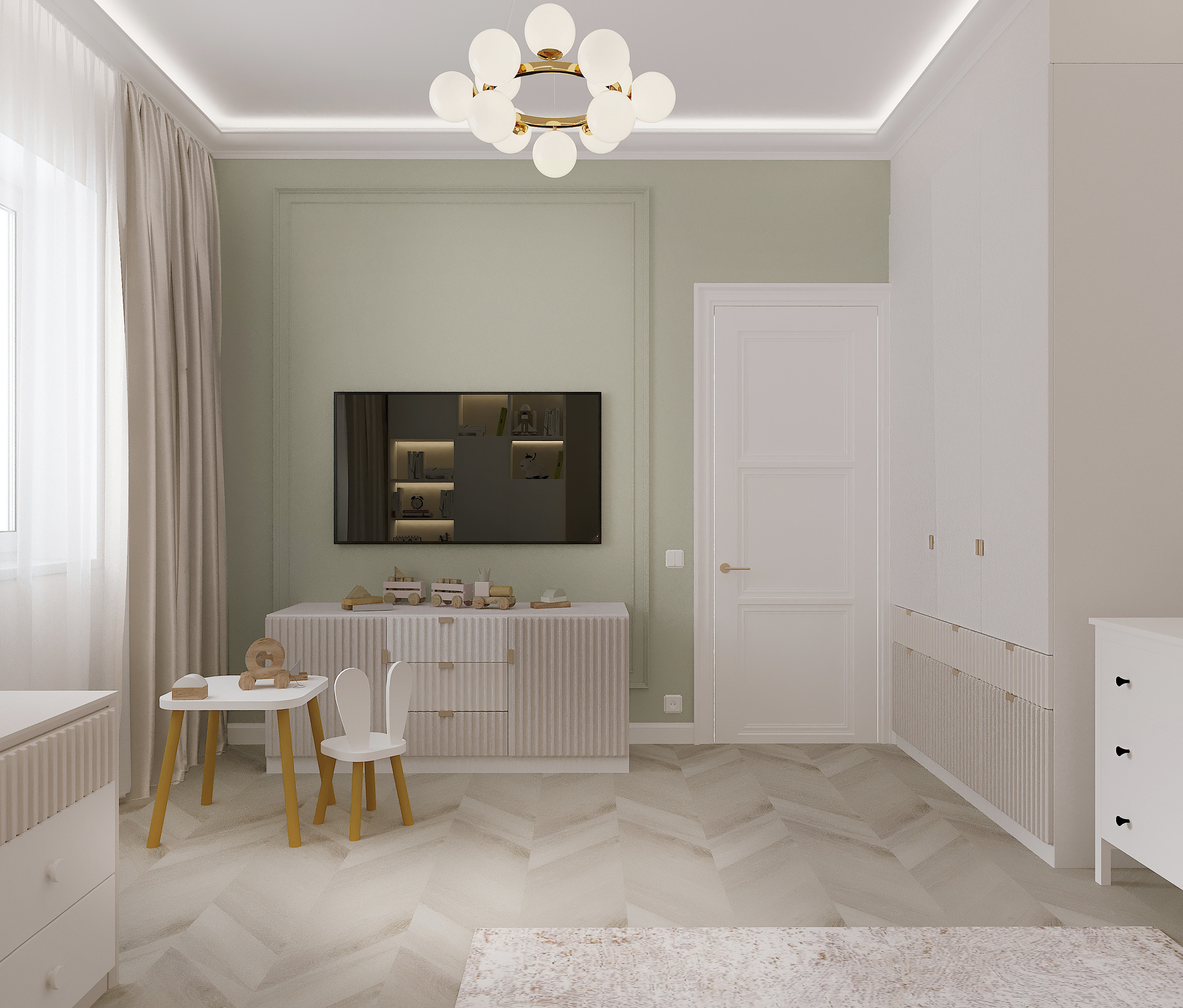 Атмосферная неоклассика коттедж г. Екатеринбург. Lina architector | Дизайн интерьера