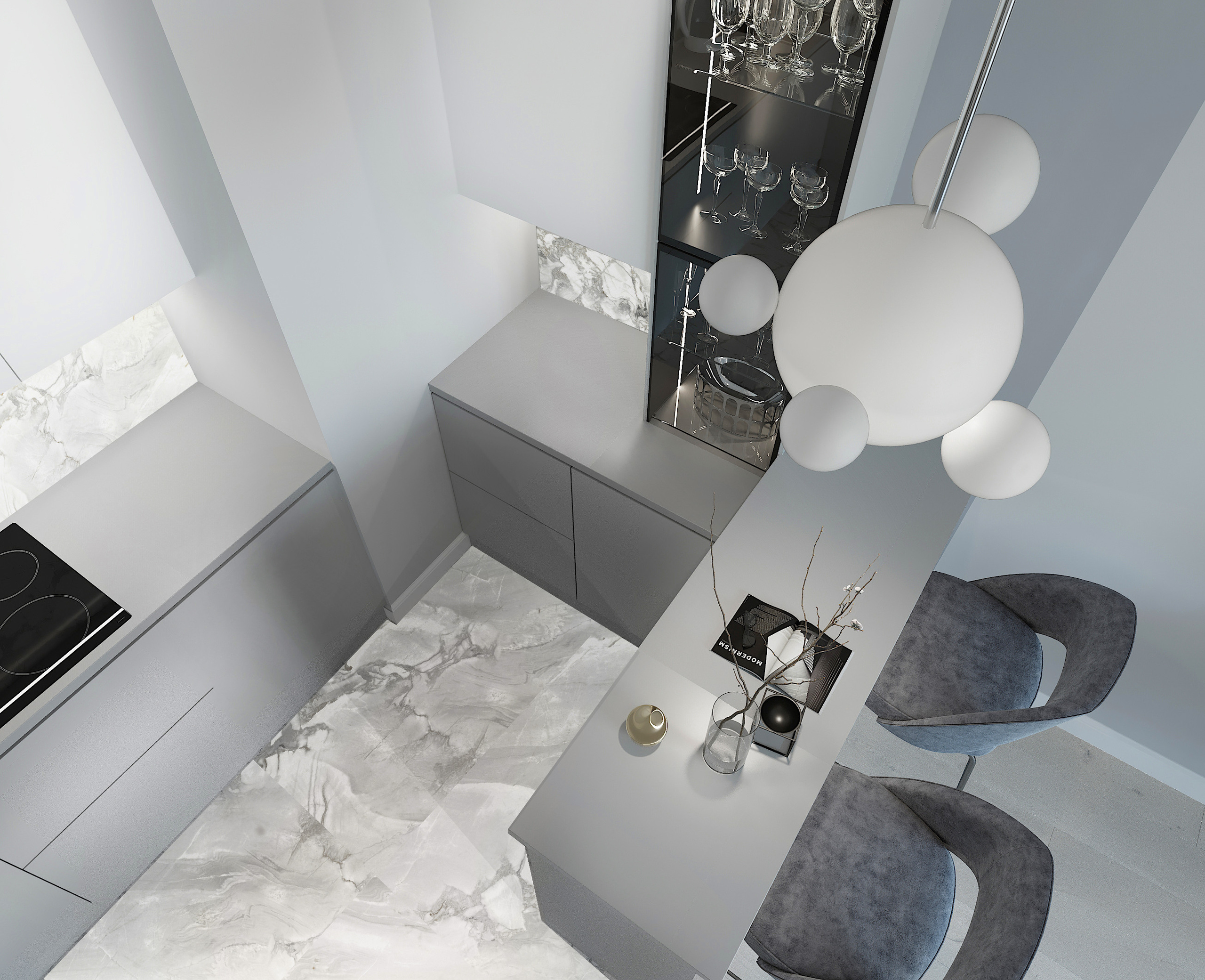 Безмятежная неоклассика  г. Екатеринбург. Lina architector | Дизайн интерьера