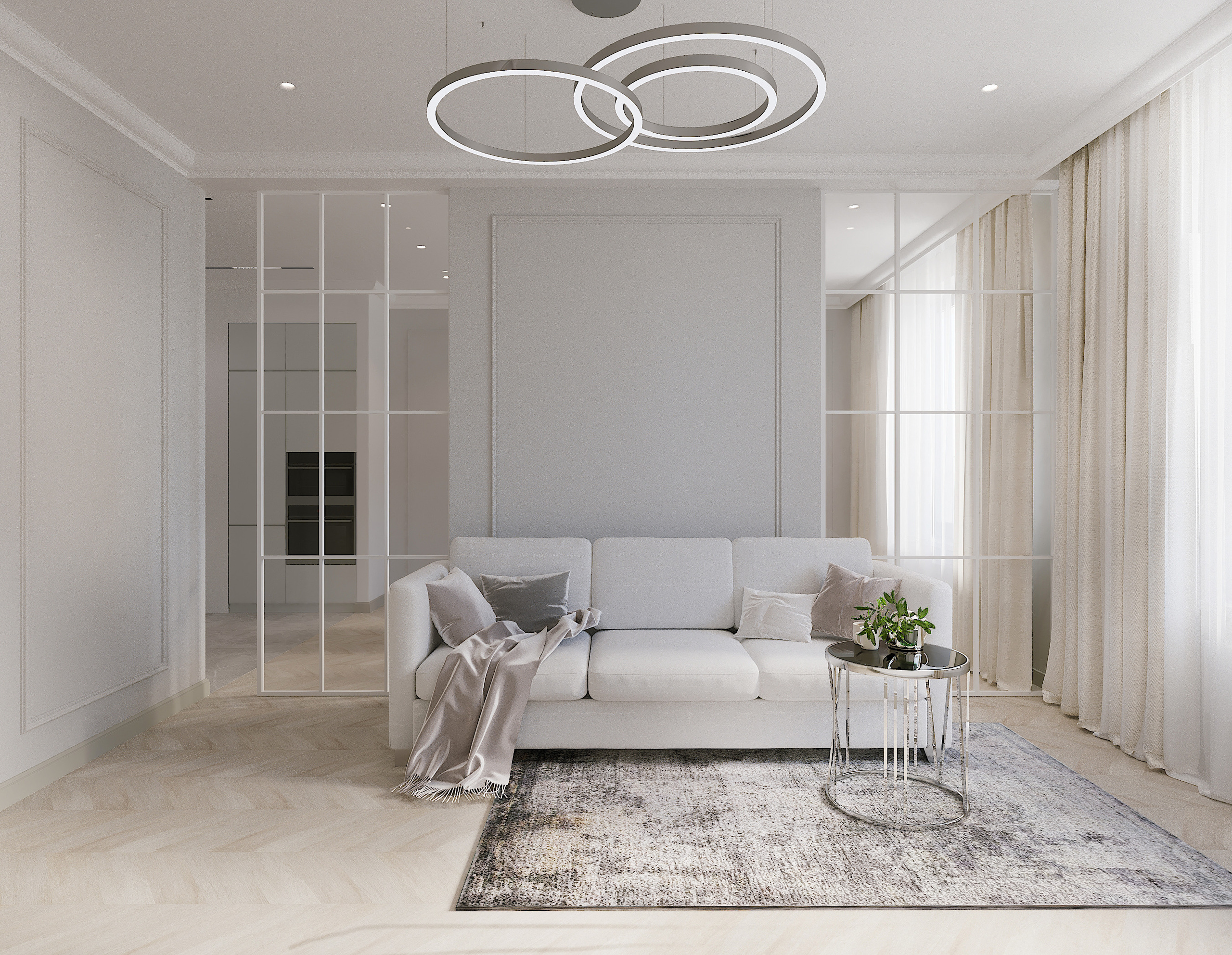 Лаконичная неоклассика г. Москва. Lina architector | Дизайн интерьера