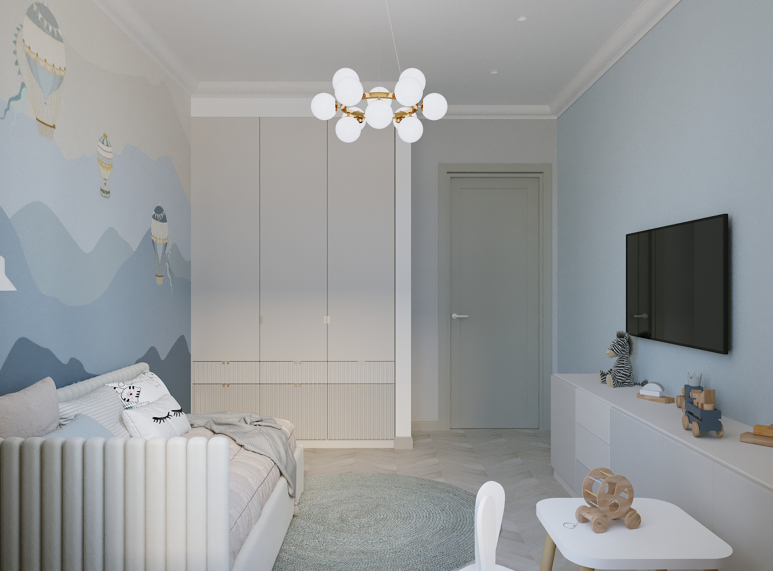 Лаконичная неоклассика г. Москва. Lina architector | Дизайн интерьера