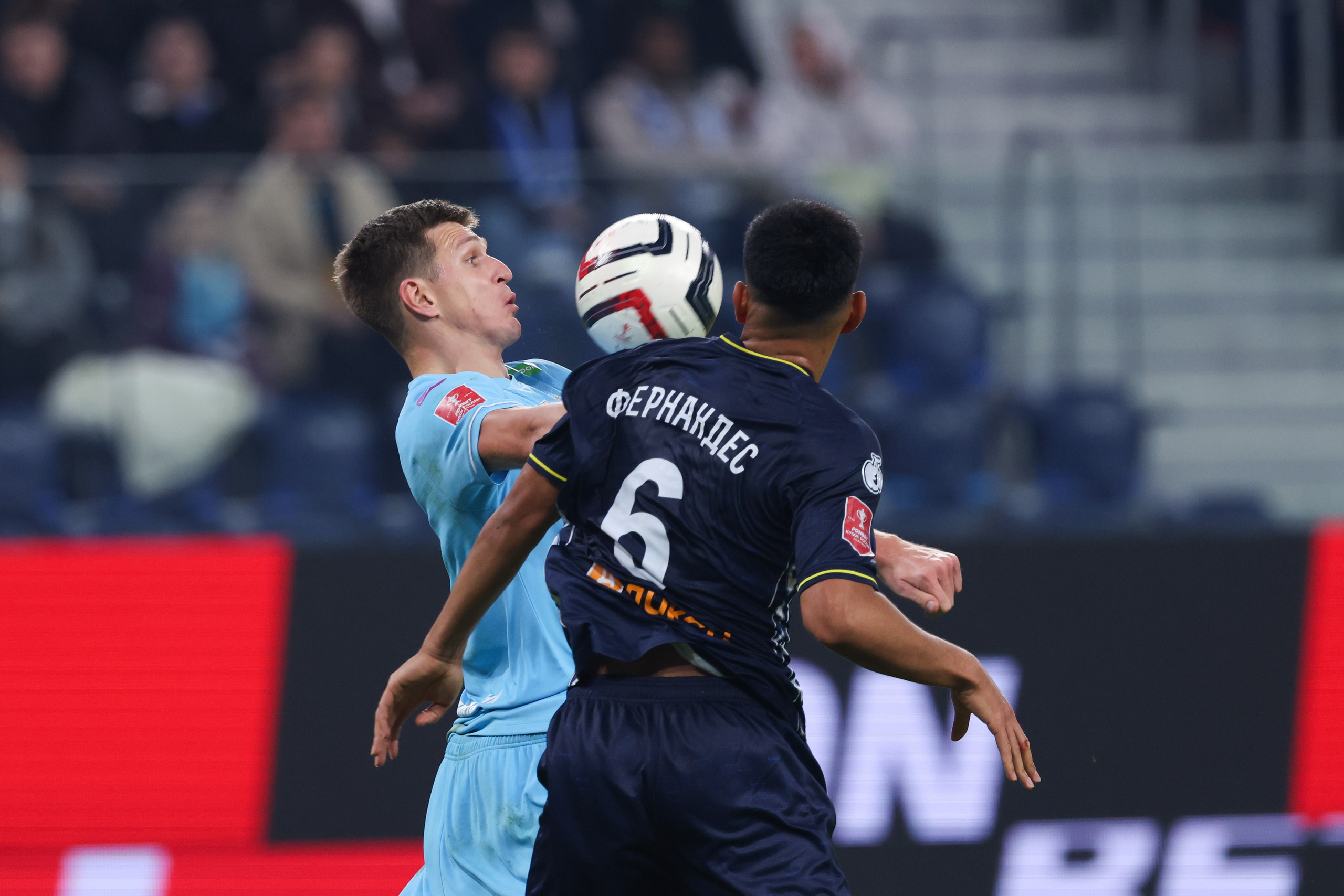 ФК «Зенит — ФК «Динамо» Москва 05.11.2025. Спортивный и репортажный фотограф Антон Тереханов