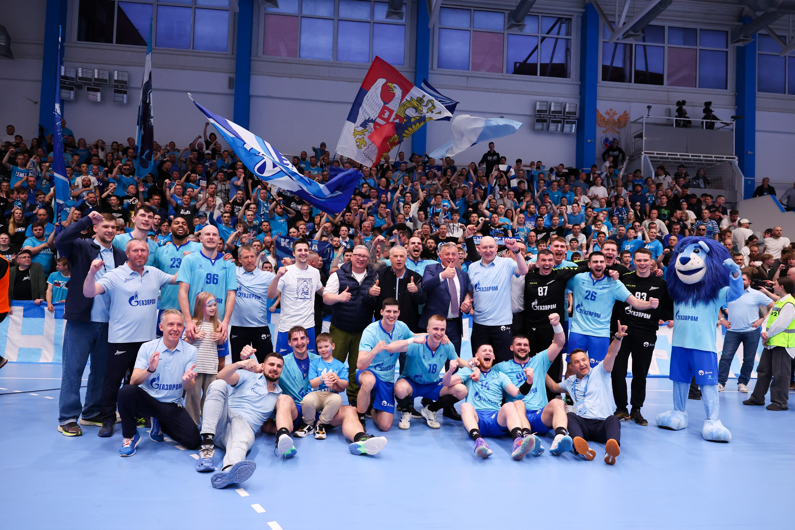 ГК Зенит — ГК ЦСКА финал ЧР2024/25 3 игра 28.05.2025. Спортивный и репортажный фотограф Антон Тереханов