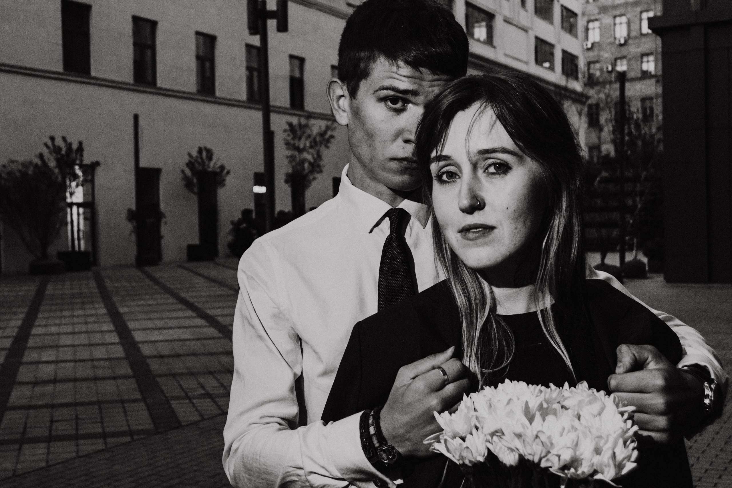 Черно-белое кино (Егор, Анастасия). Портретный и репортажный Фотограф в Москве Александра Комарницкая