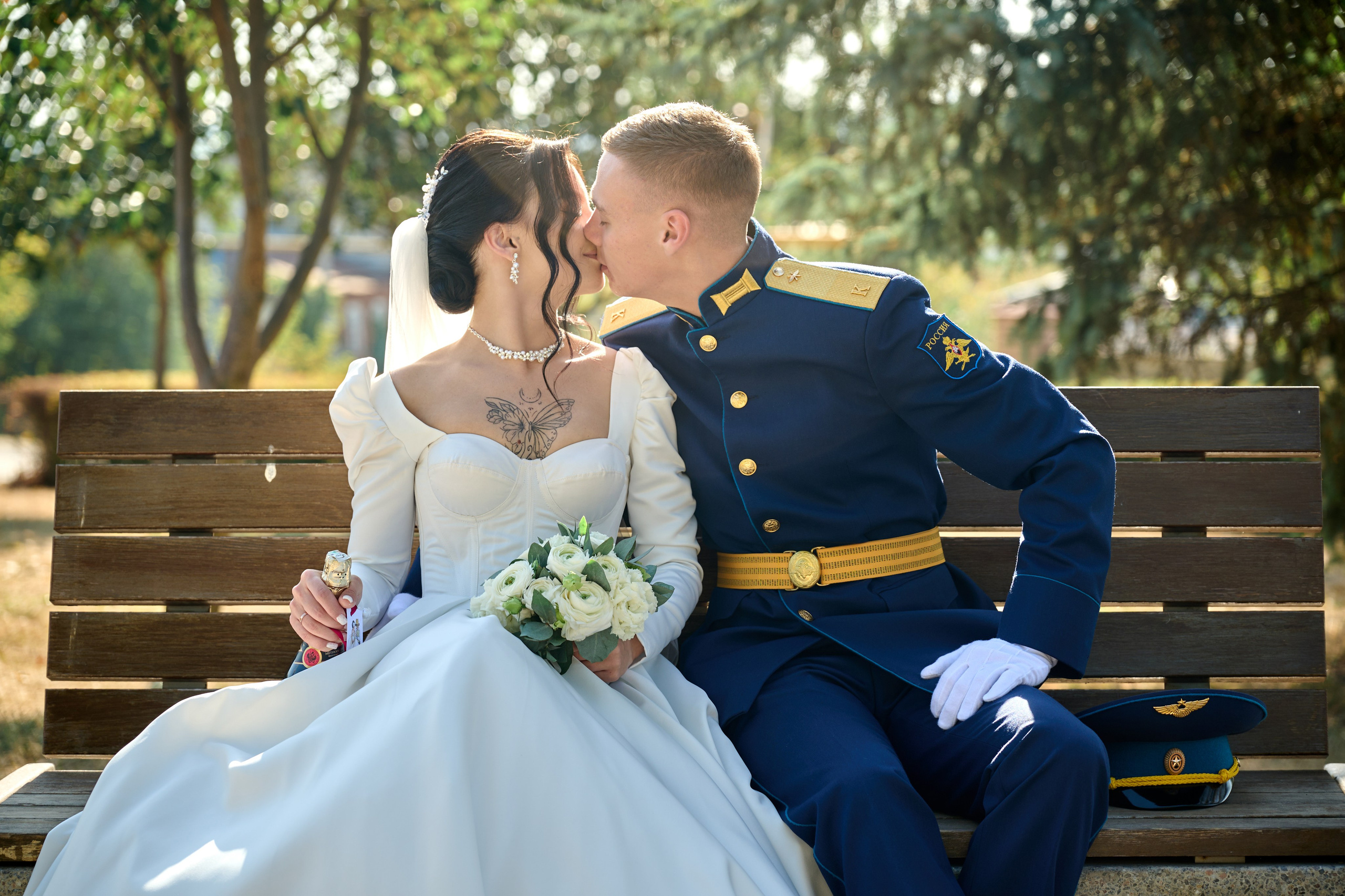 Свадебная фотосессия Александра и Ангелины. Профессиональный фотограф Старый Оскол, Губкин — свадьба, венчание, крещение, юбилей и день рождения