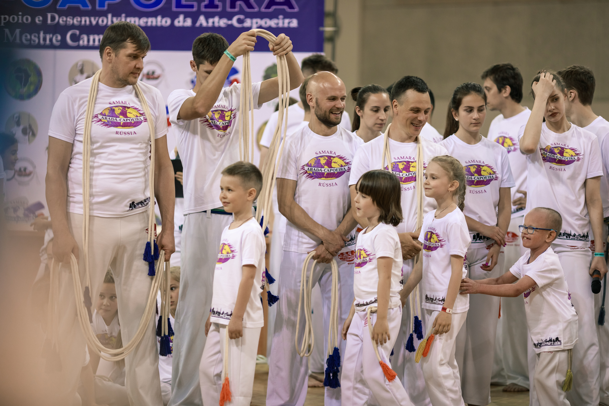 Восьмая Церемония вручения поясов российской школы ABADÁ-CAPOEIRA. Капоэйра в Казани ABADÁ-Capoeira