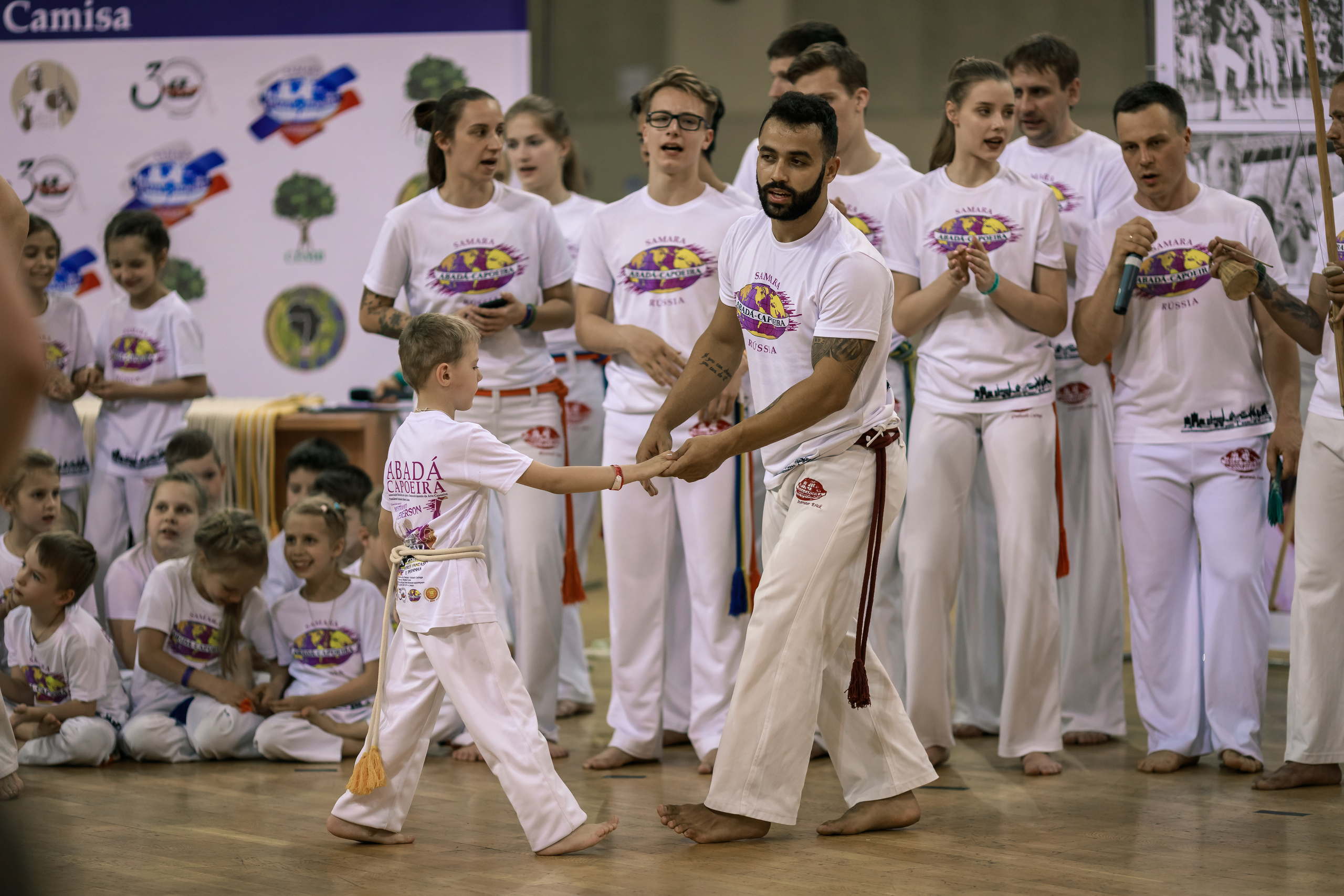 Восьмая Церемония вручения поясов российской школы ABADÁ-CAPOEIRA. Капоэйра в Казани ABADÁ-Capoeira