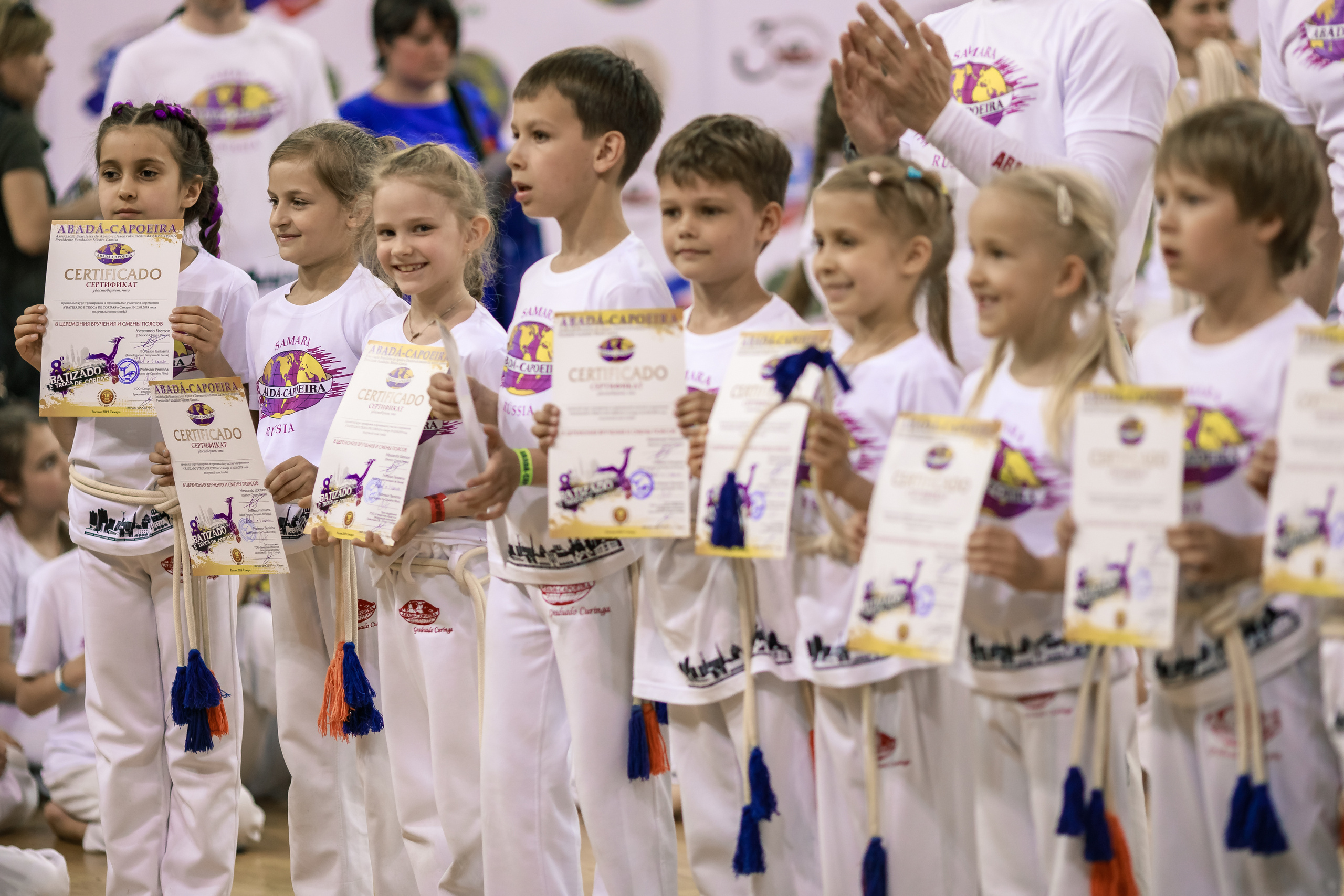 Восьмая Церемония вручения поясов российской школы ABADÁ-CAPOEIRA. Капоэйра в Казани ABADÁ-Capoeira