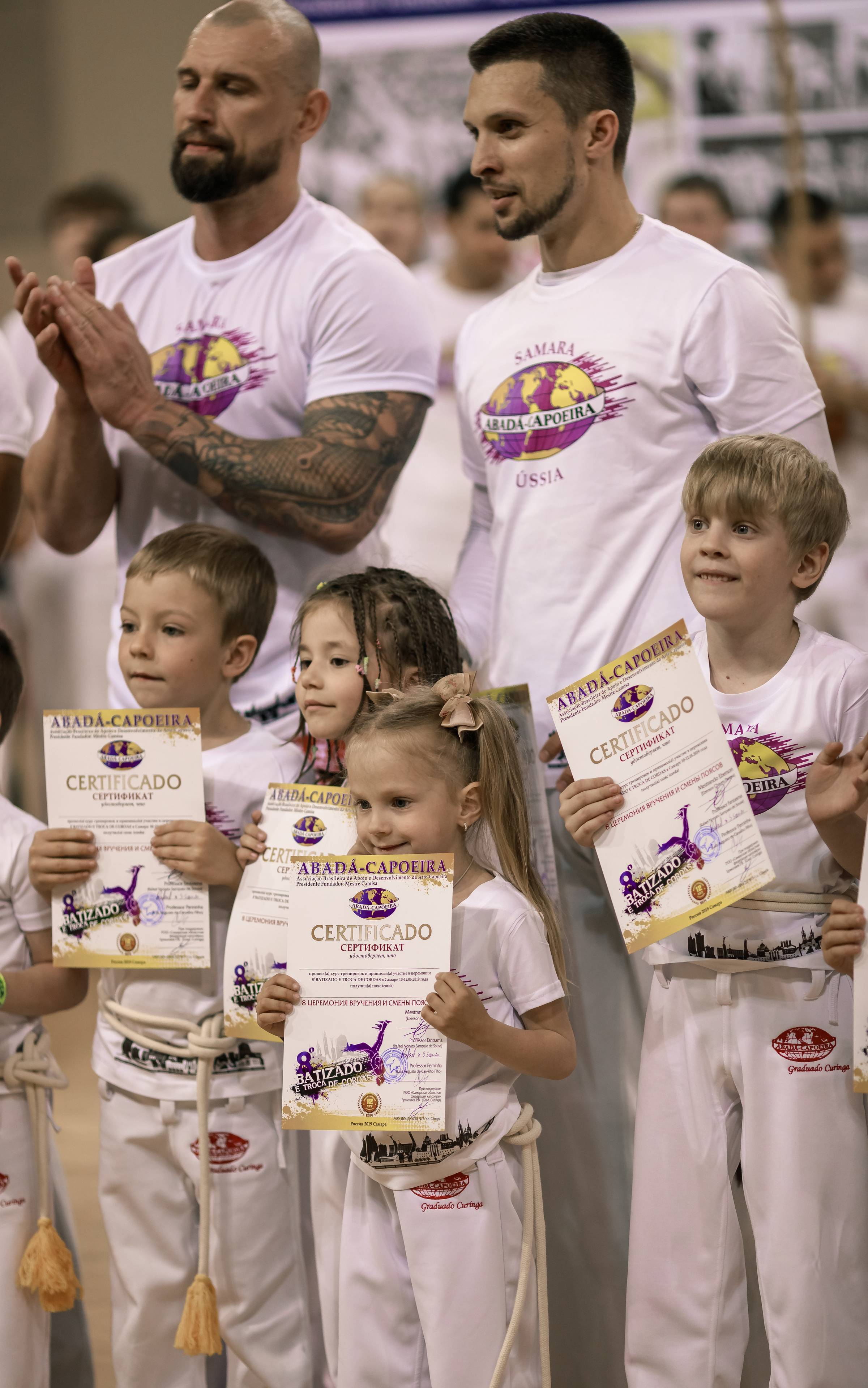 Восьмая Церемония вручения поясов российской школы ABADÁ-CAPOEIRA. Капоэйра в Казани ABADÁ-Capoeira