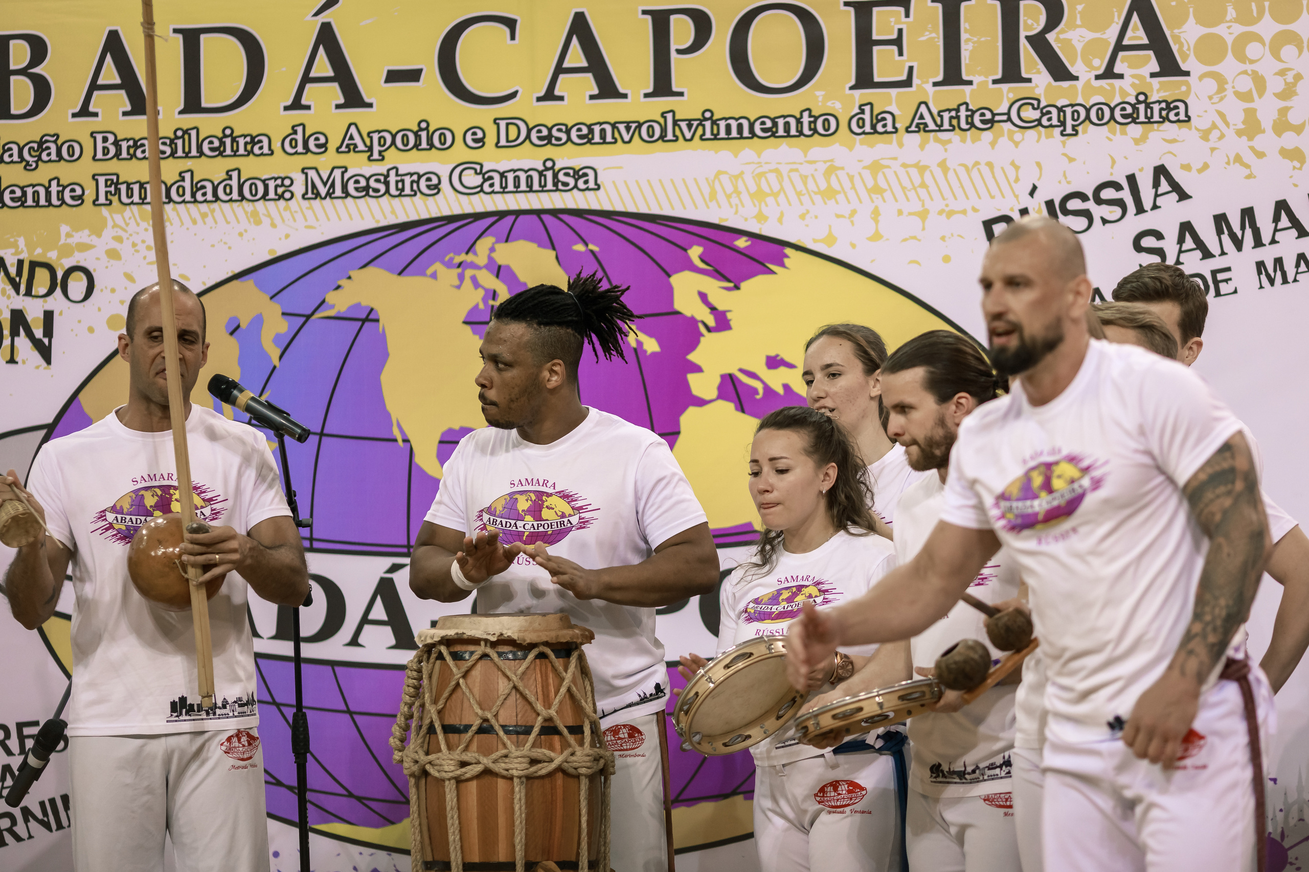 Восьмая Церемония вручения поясов российской школы ABADÁ-CAPOEIRA. Капоэйра в Казани ABADÁ-Capoeira