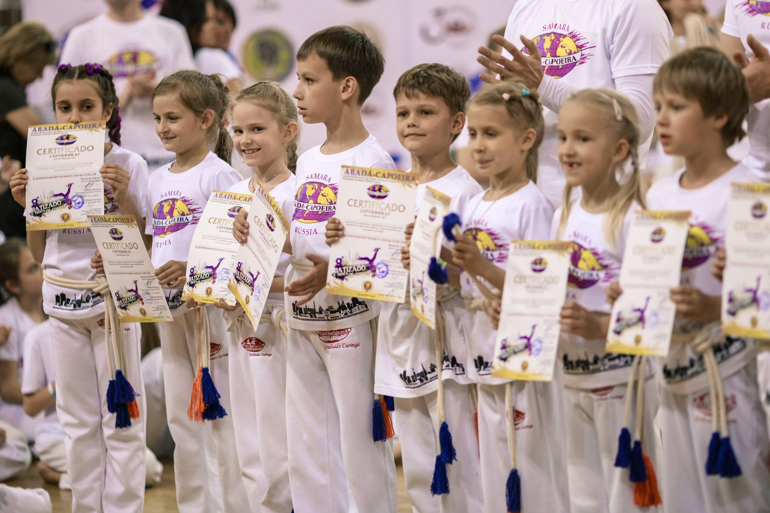 Восьмая Церемония вручения поясов российской школы ABADÁ-CAPOEIRA. Капоэйра в Казани ABADÁ-Capoeira