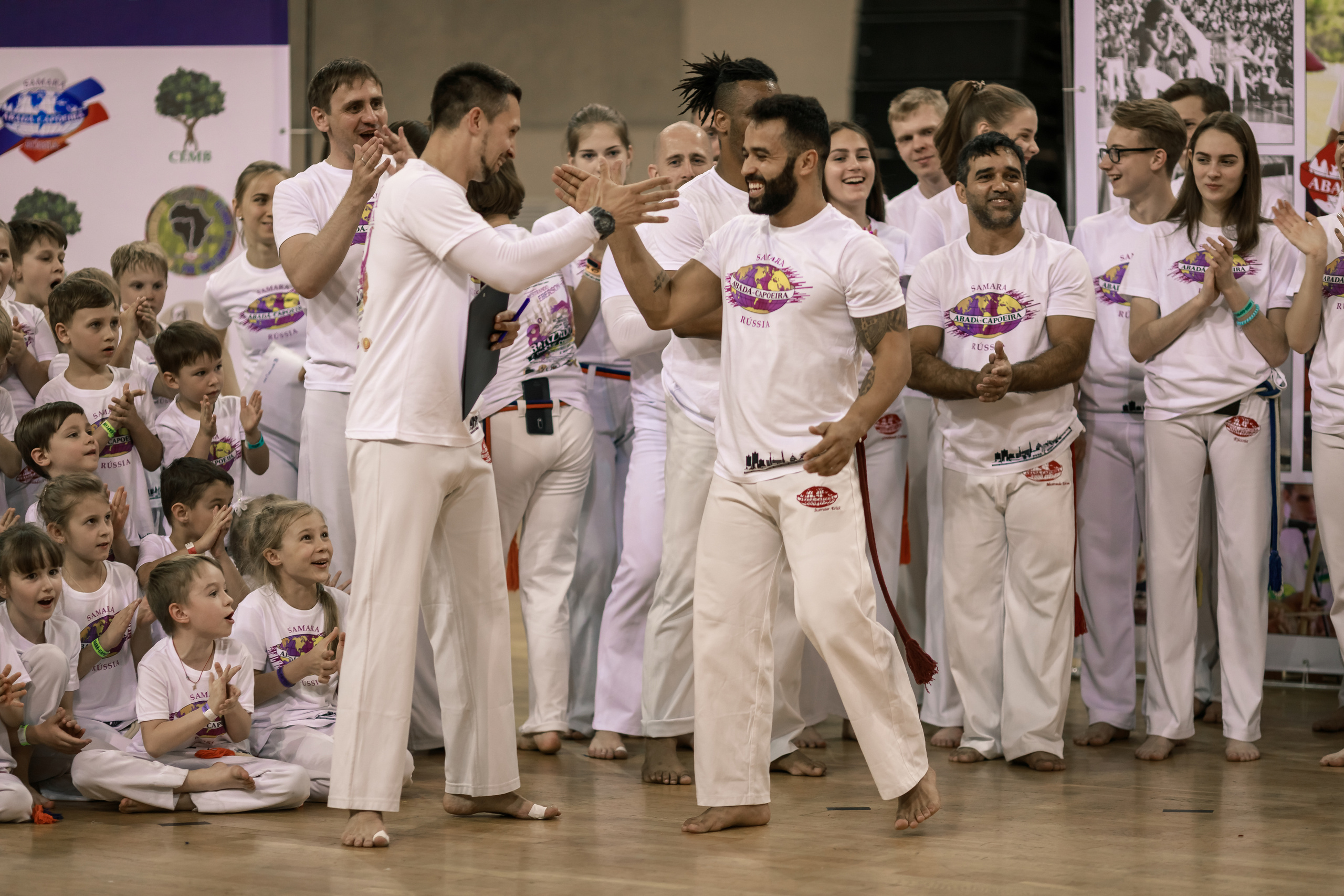 Восьмая Церемония вручения поясов российской школы ABADÁ-CAPOEIRA. Капоэйра в Казани ABADÁ-Capoeira