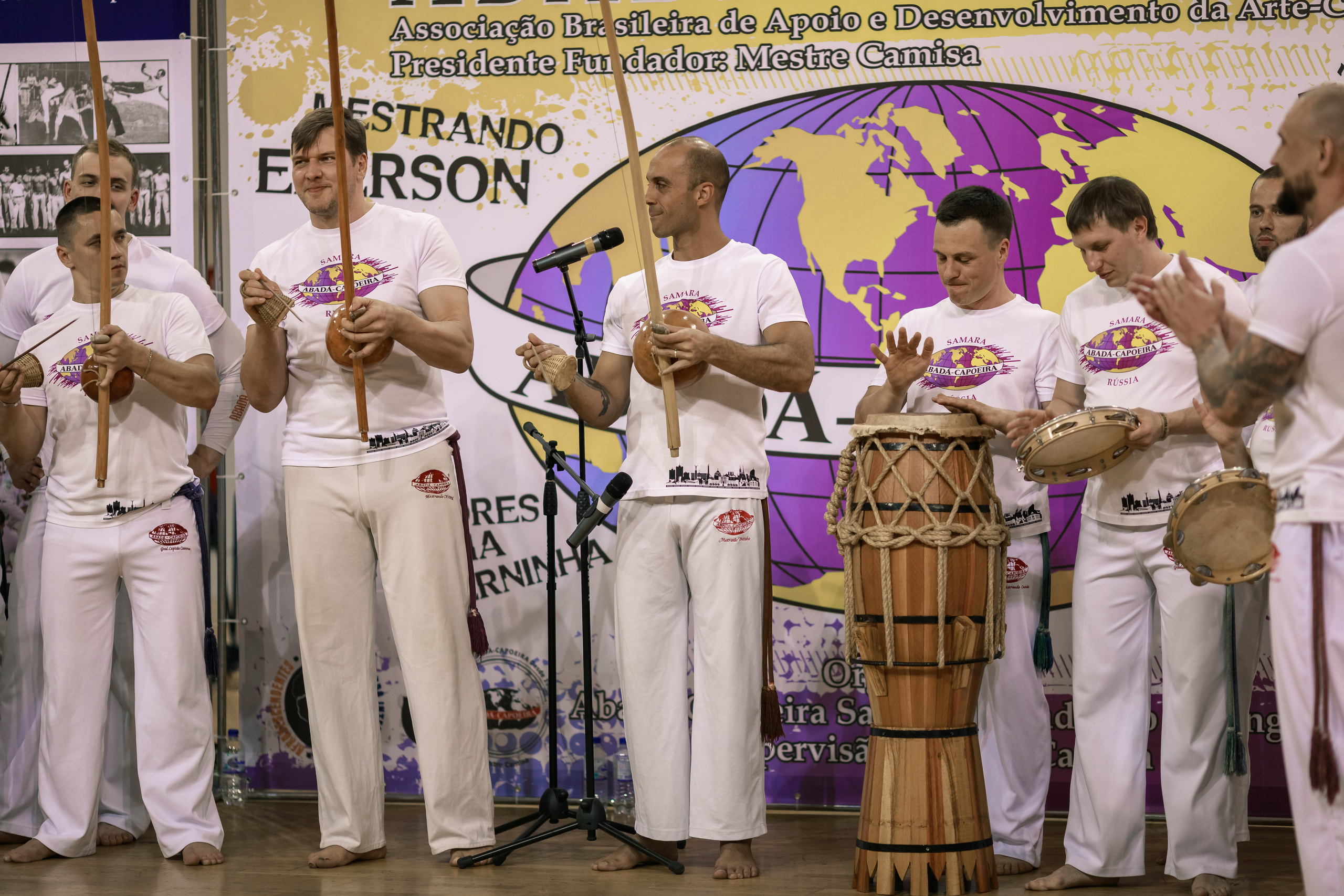 Восьмая Церемония вручения поясов российской школы ABADÁ-CAPOEIRA. Капоэйра в Казани ABADÁ-Capoeira