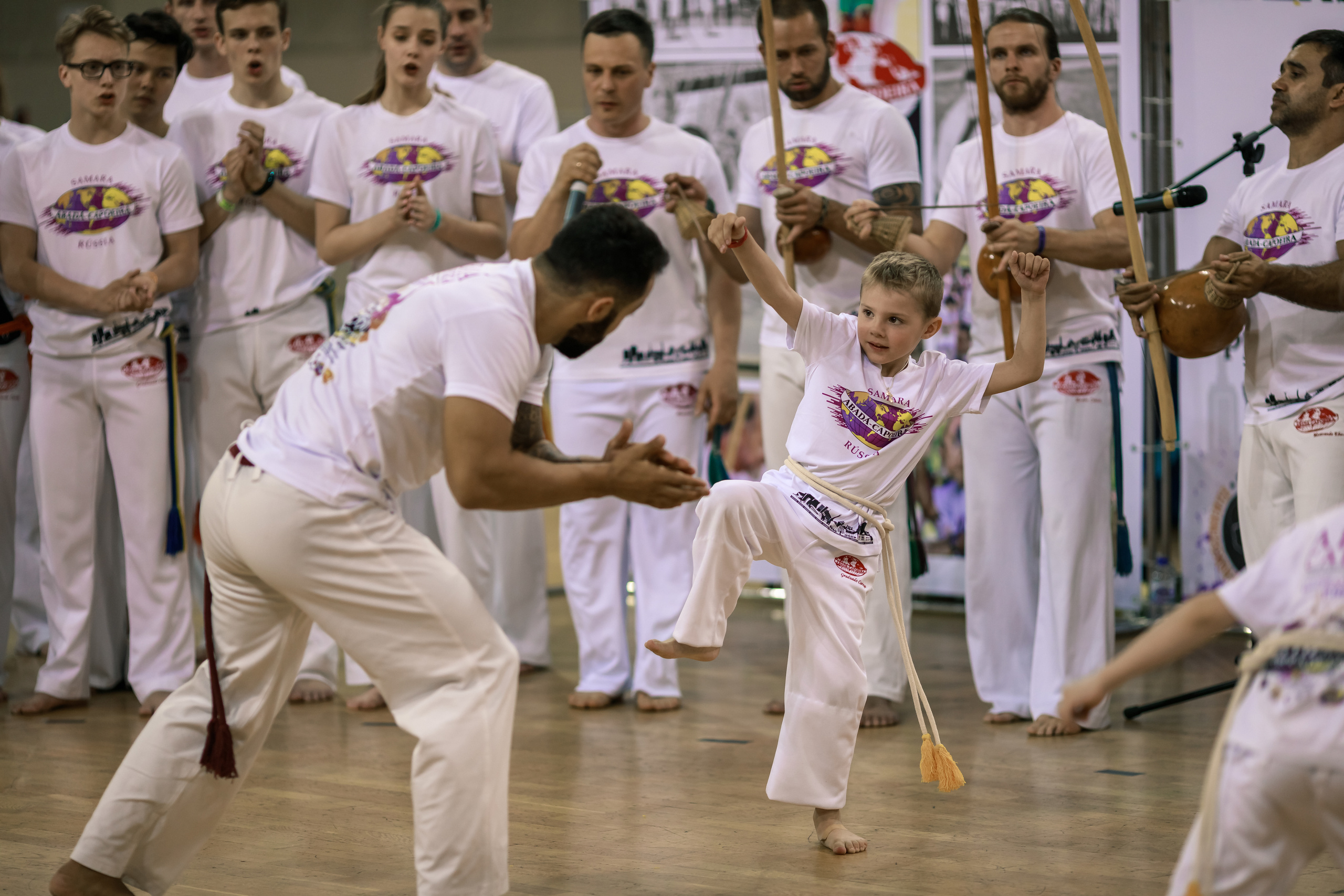 Восьмая Церемония вручения поясов российской школы ABADÁ-CAPOEIRA. Капоэйра в Казани ABADÁ-Capoeira