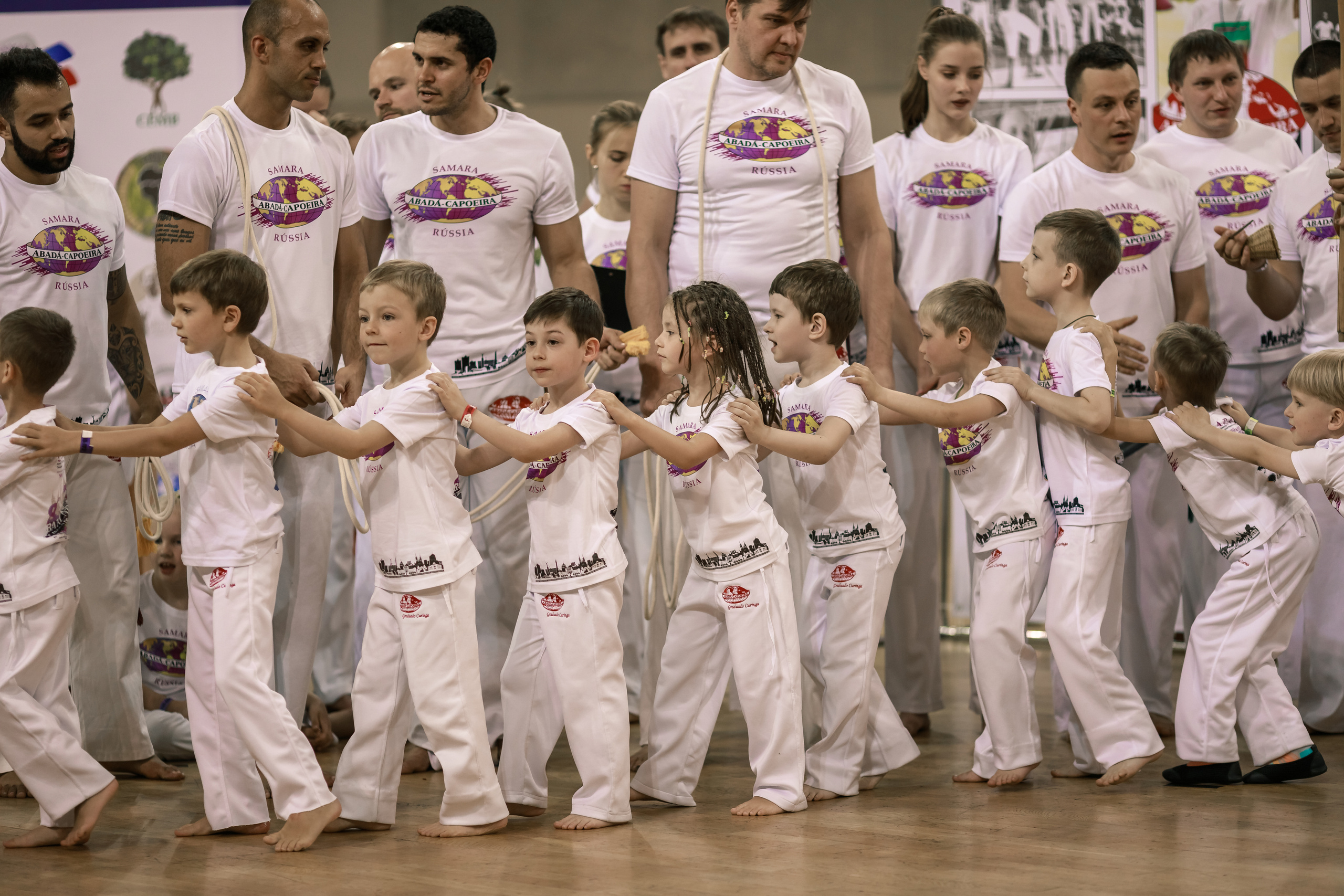 Восьмая Церемония вручения поясов российской школы ABADÁ-CAPOEIRA. Капоэйра в Казани ABADÁ-Capoeira