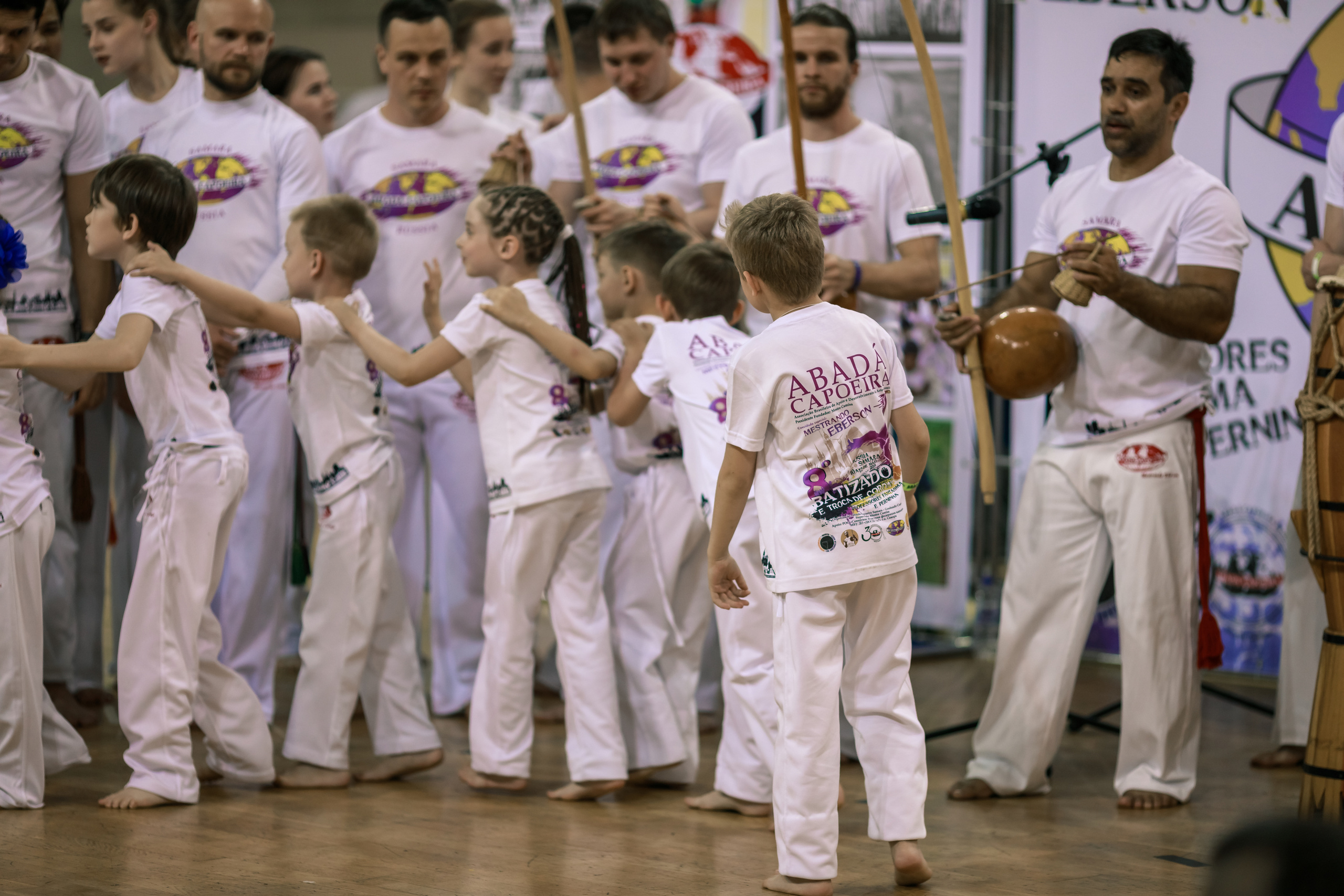 Восьмая Церемония вручения поясов российской школы ABADÁ-CAPOEIRA. Капоэйра в Казани ABADÁ-Capoeira