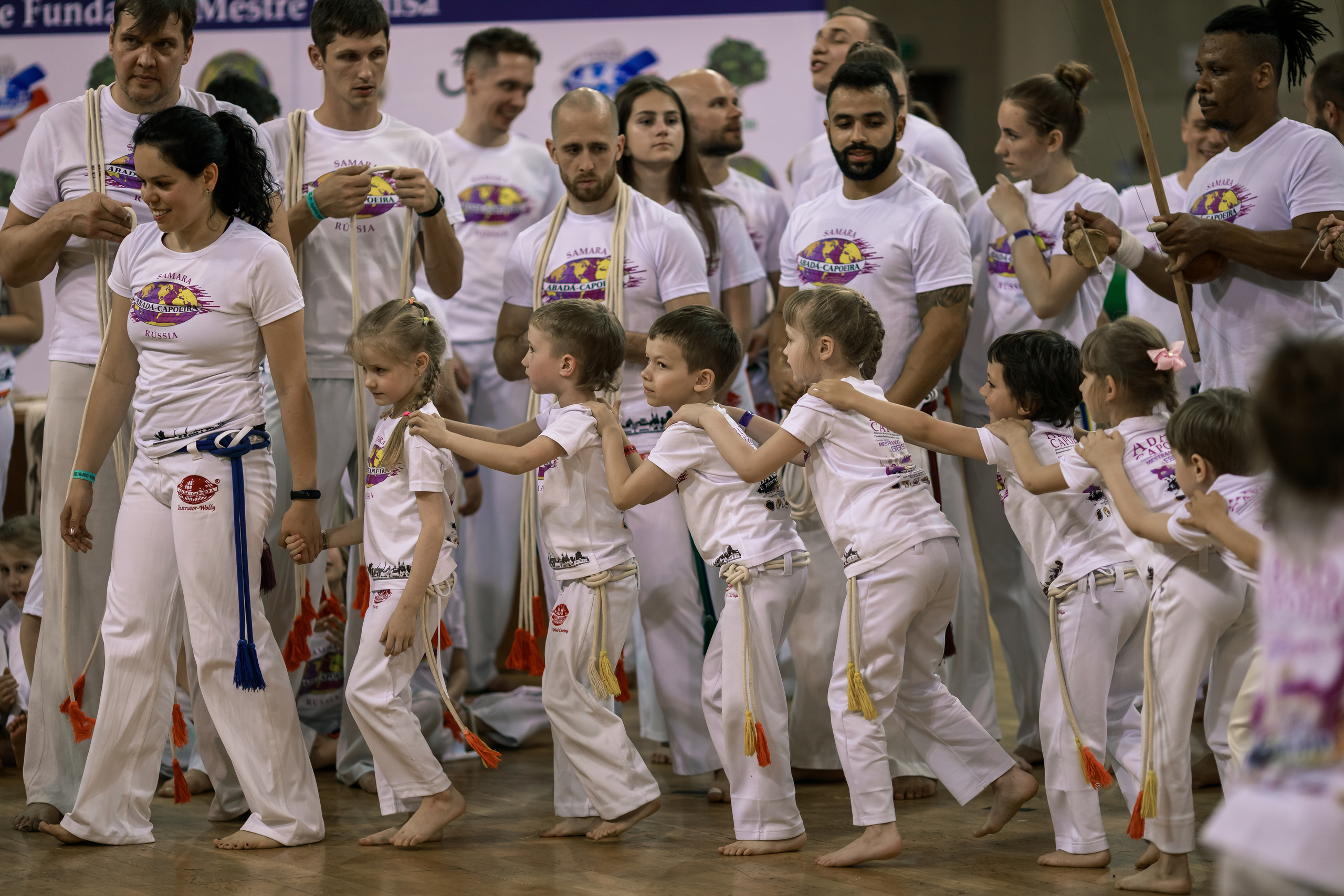 Восьмая Церемония вручения поясов российской школы ABADÁ-CAPOEIRA. Капоэйра в Казани ABADÁ-Capoeira