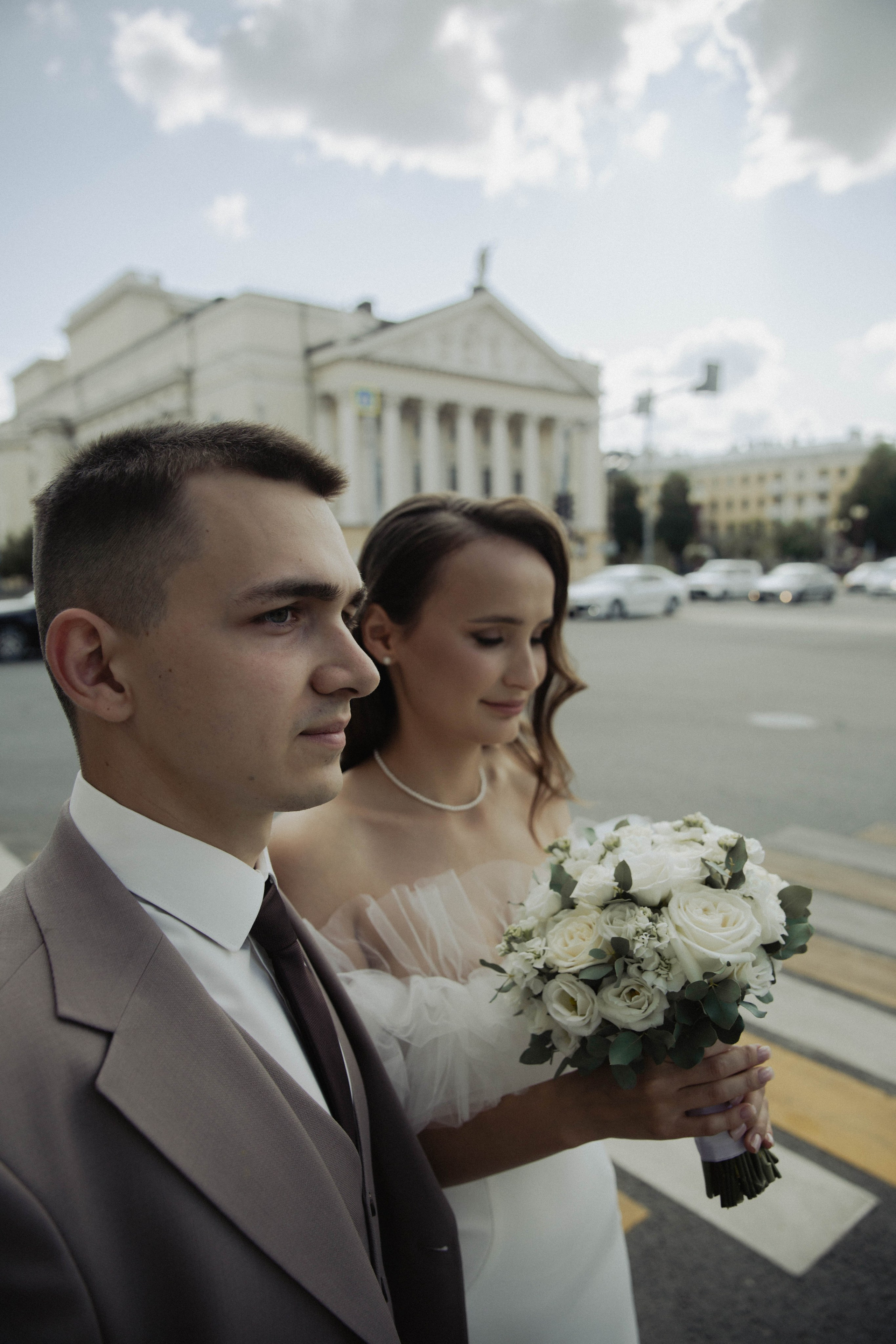 Свадебная прогулка Андрея и Анастасии. Портретный фотограф в Казани Алёна Евсеева