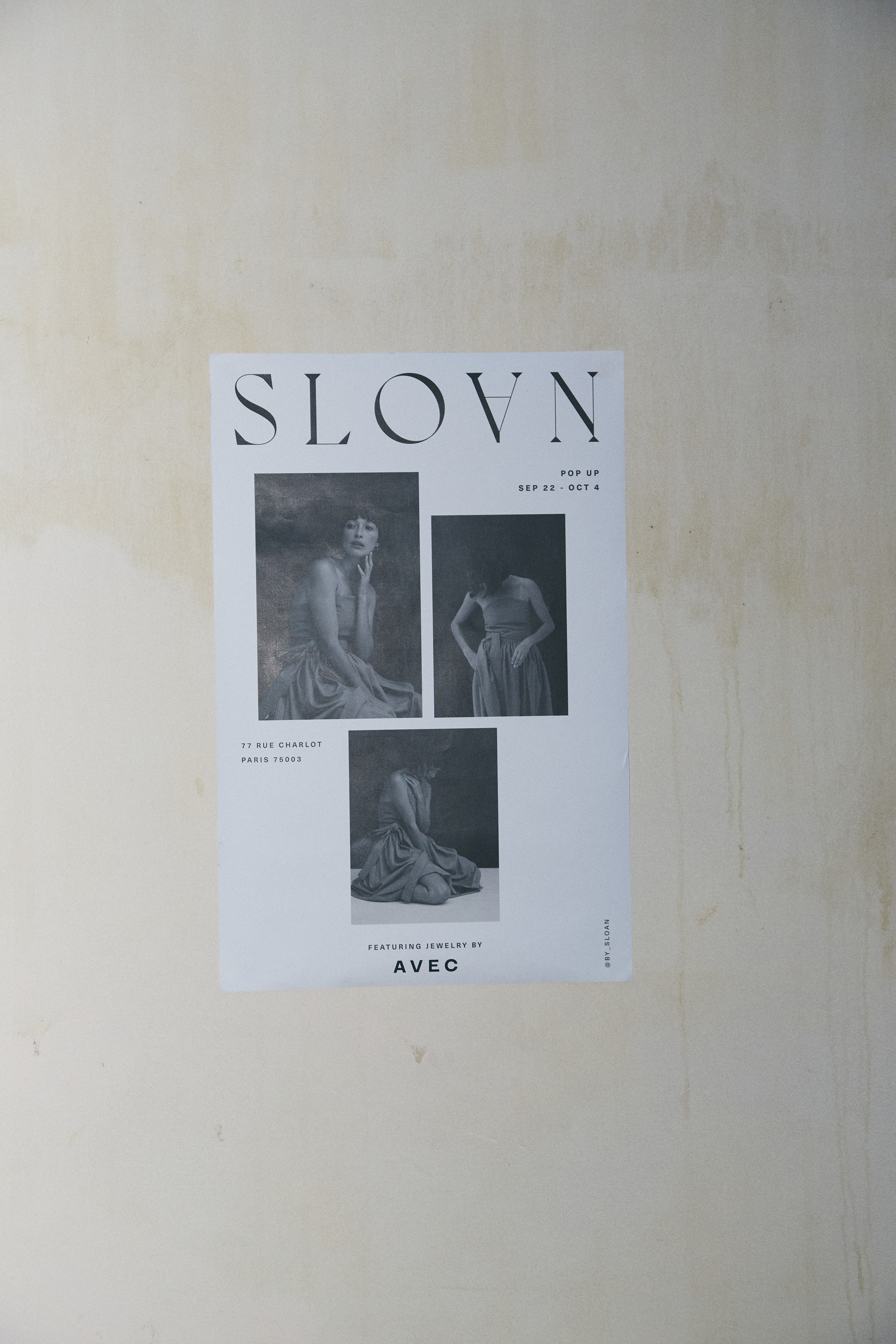 BY SLOAN POP-UOP STORE opening in Paris. Photographer Daria Ilkevich