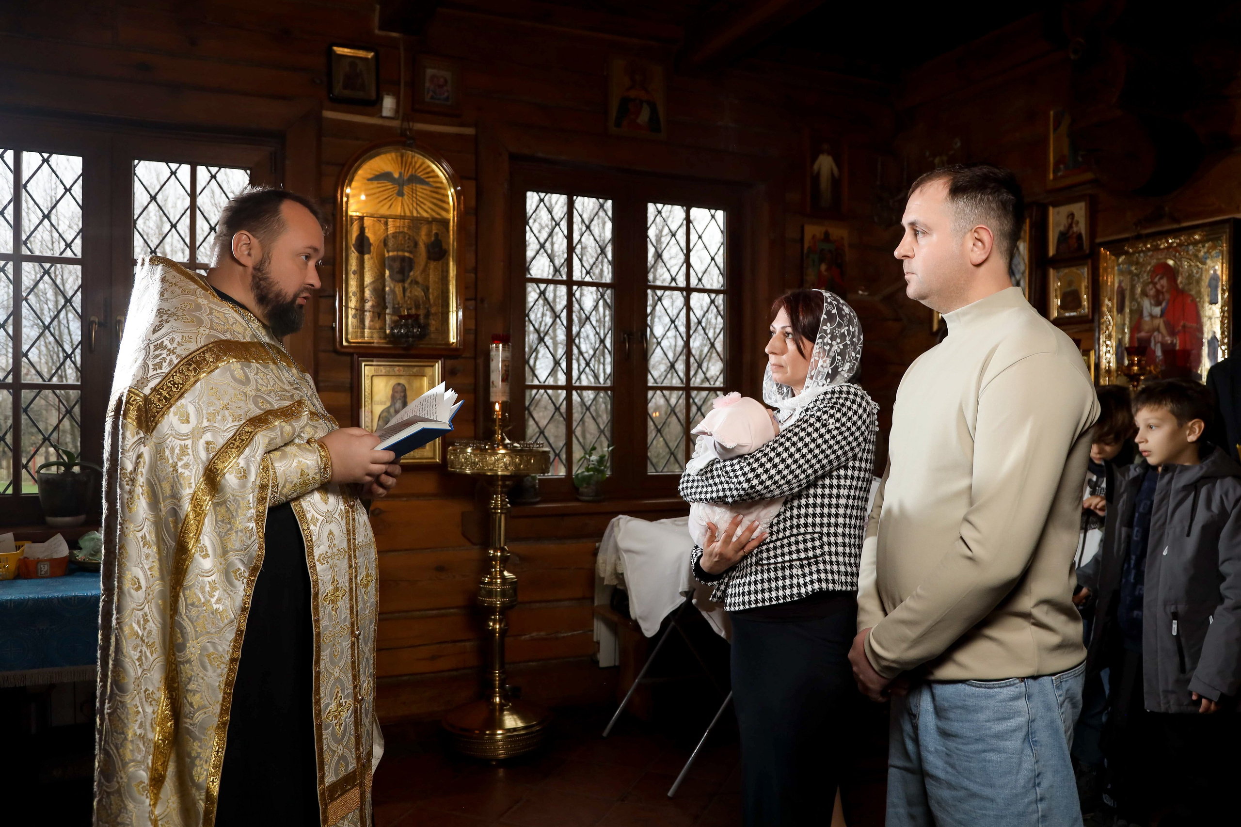 Крестины. Фотограф Антон Чупринин