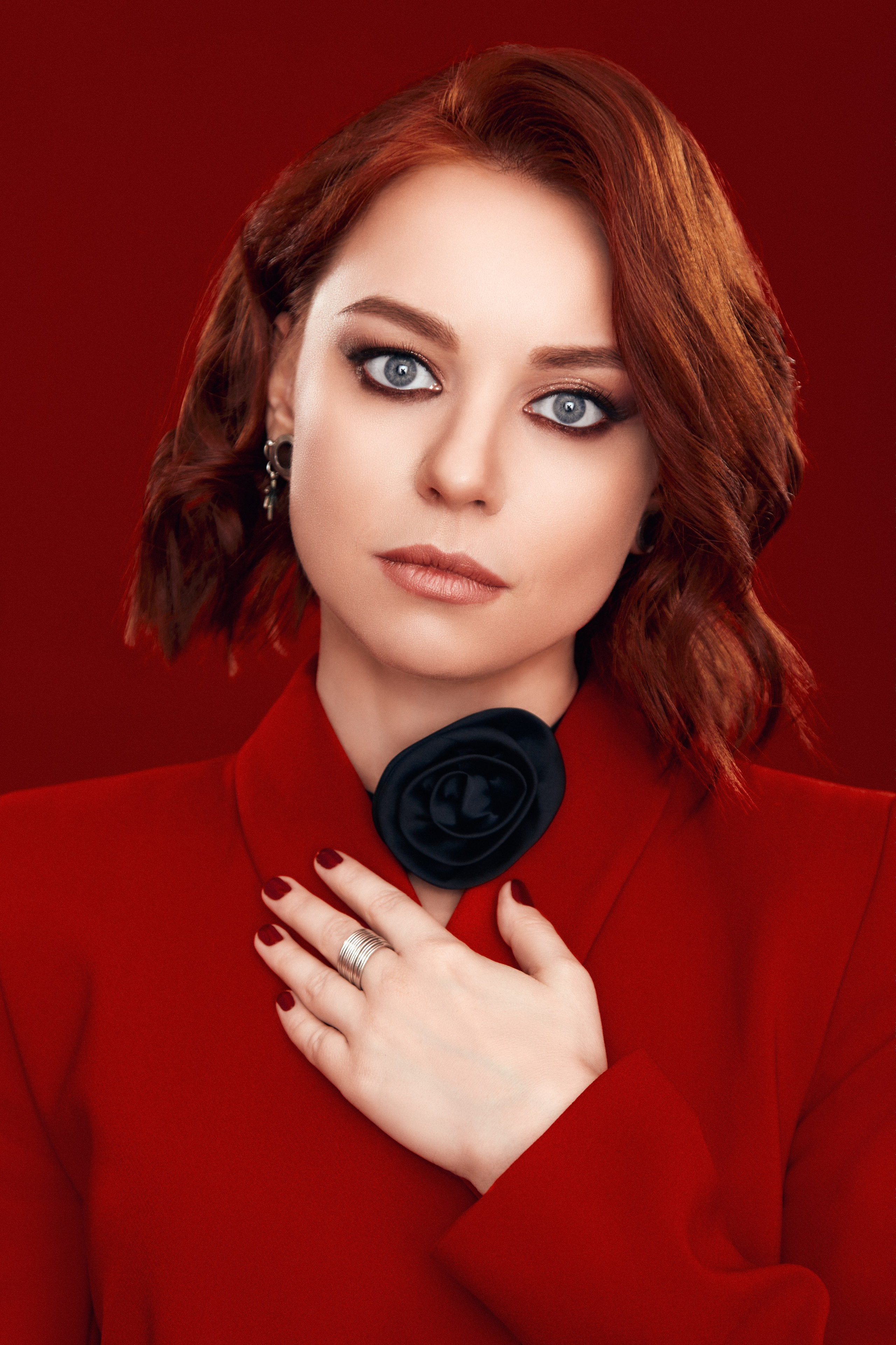 Kate in Red. Фотограф Вадим Бердник