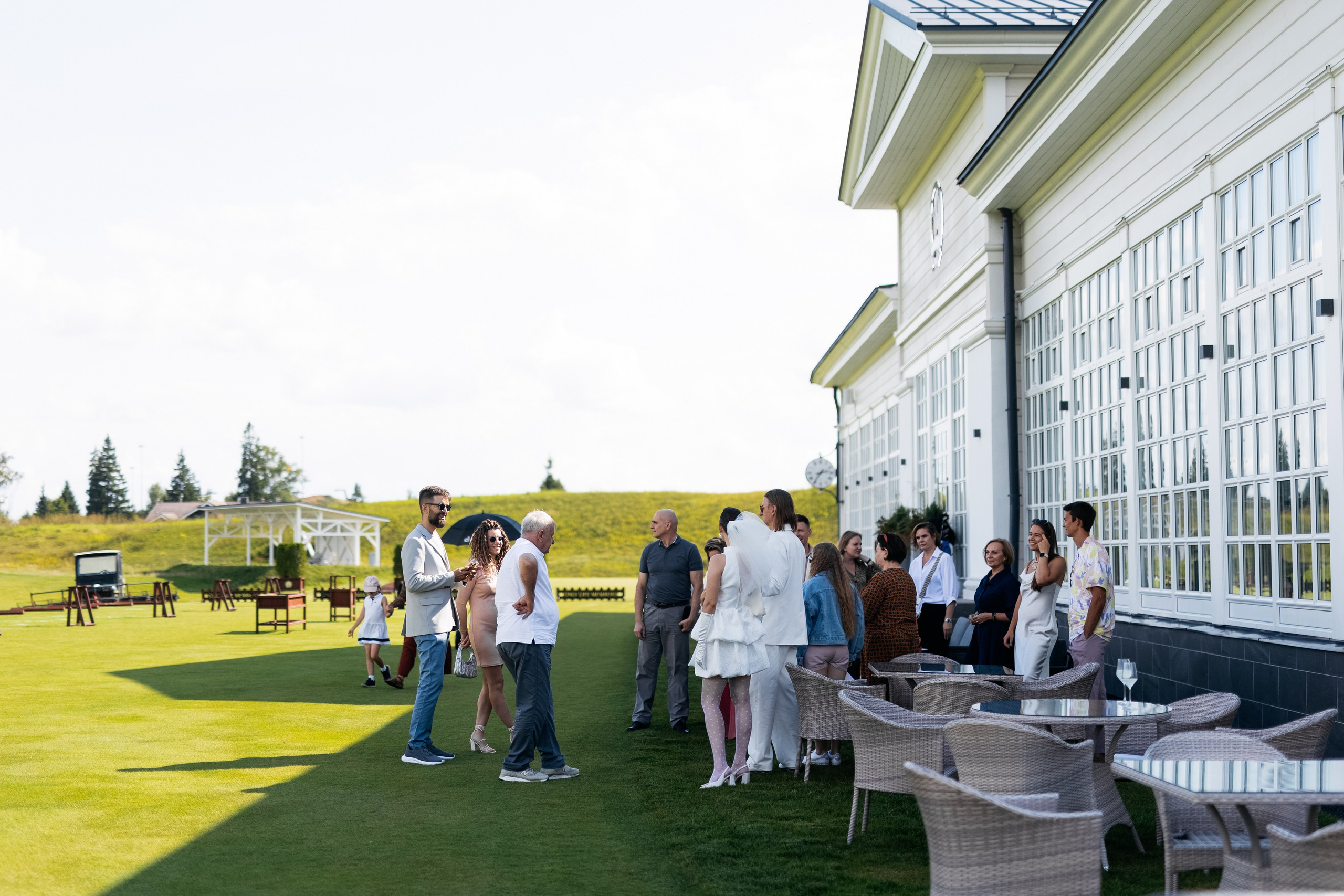 Целеево. Игра в гольф. Фотограф в Москве Анастасия Курлович