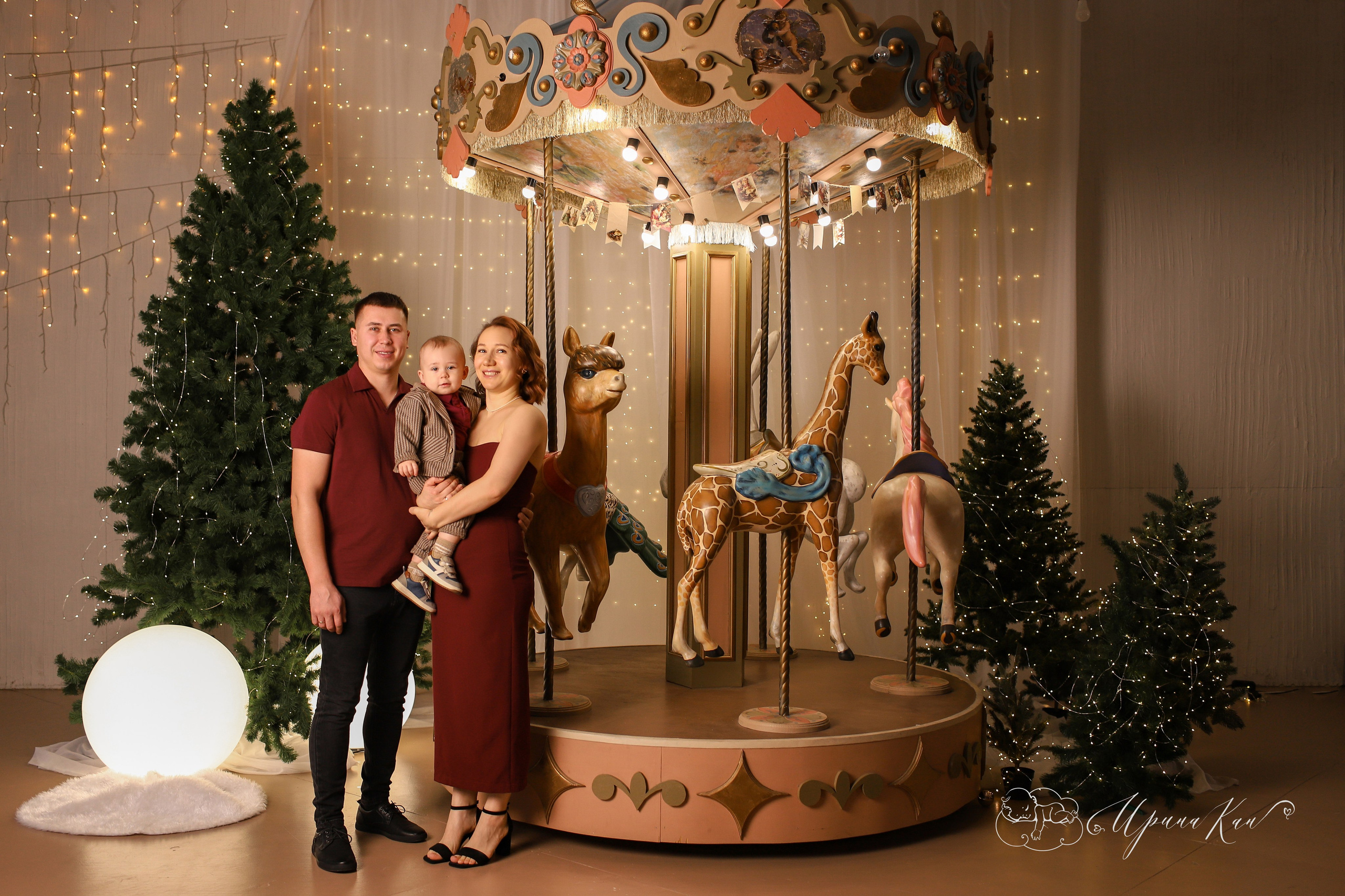 Новогодние фотосессии. Ирина Кан Фотограф новорожденных в Екатеринбурге