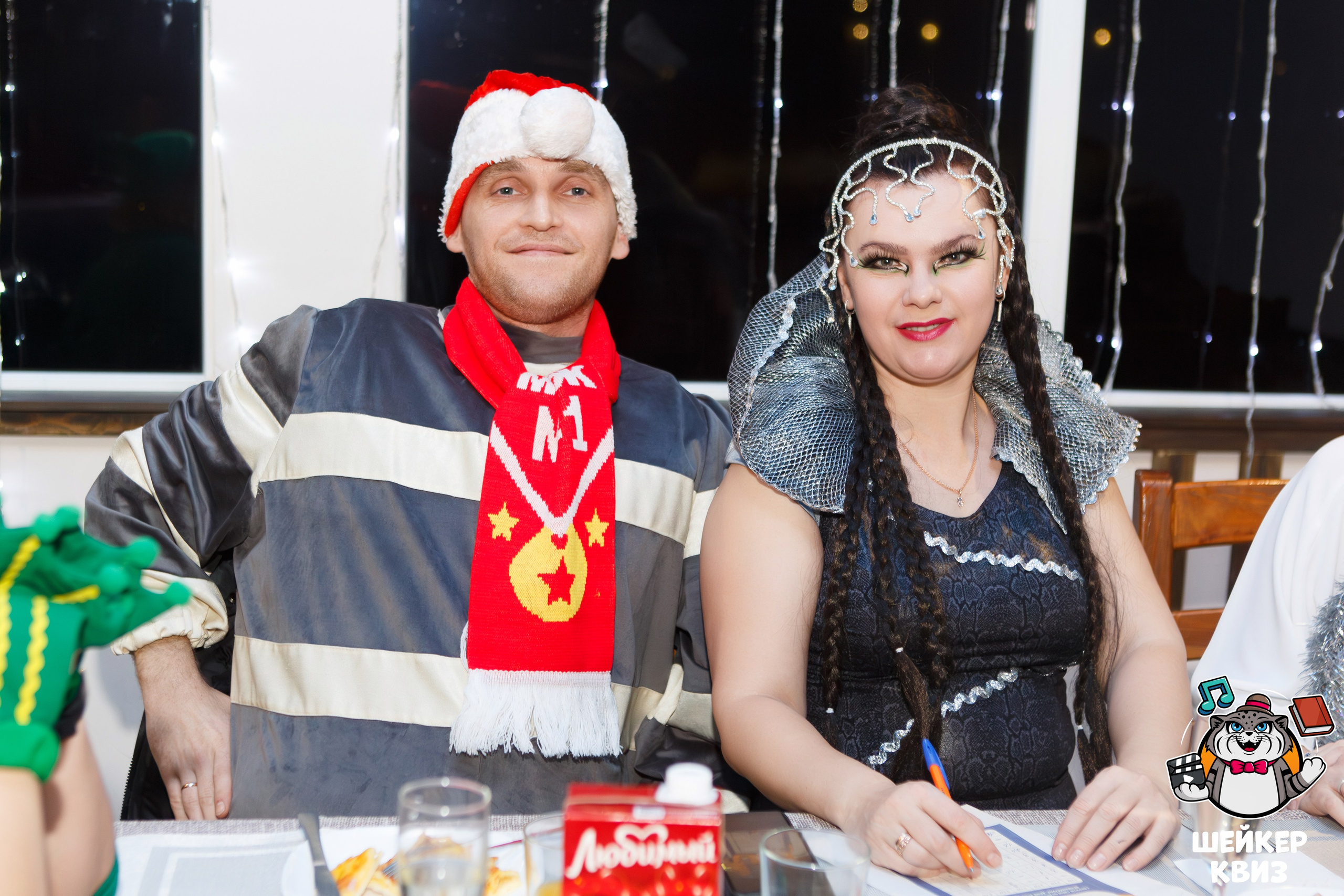 Профессиональный фотограф запечатлел радостный момент новогодней викторины в Мценске