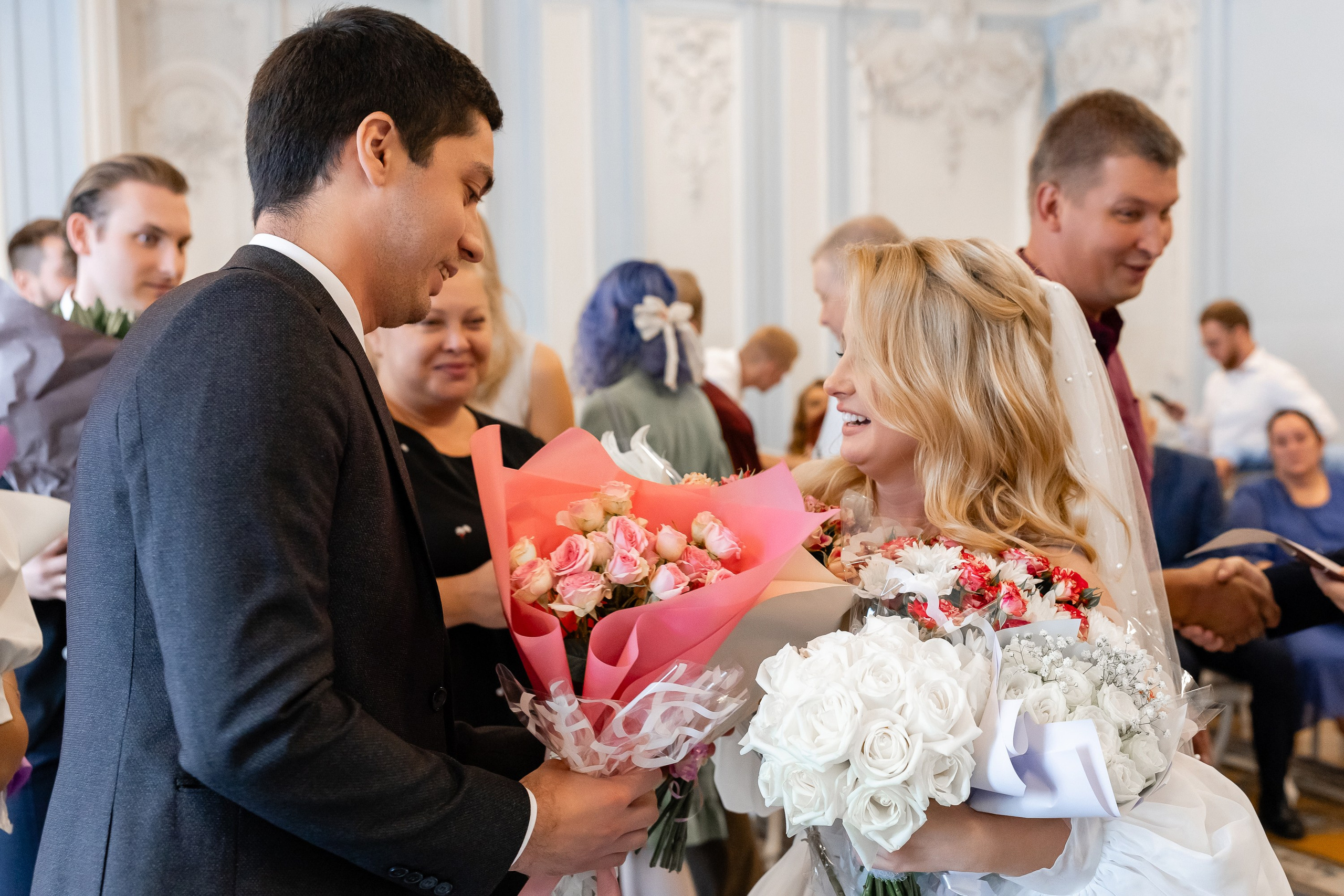 Дворец бракосочетания № 2. Регистрация брака. Фотограф в Санкт-Петербурге — Сергей Петров