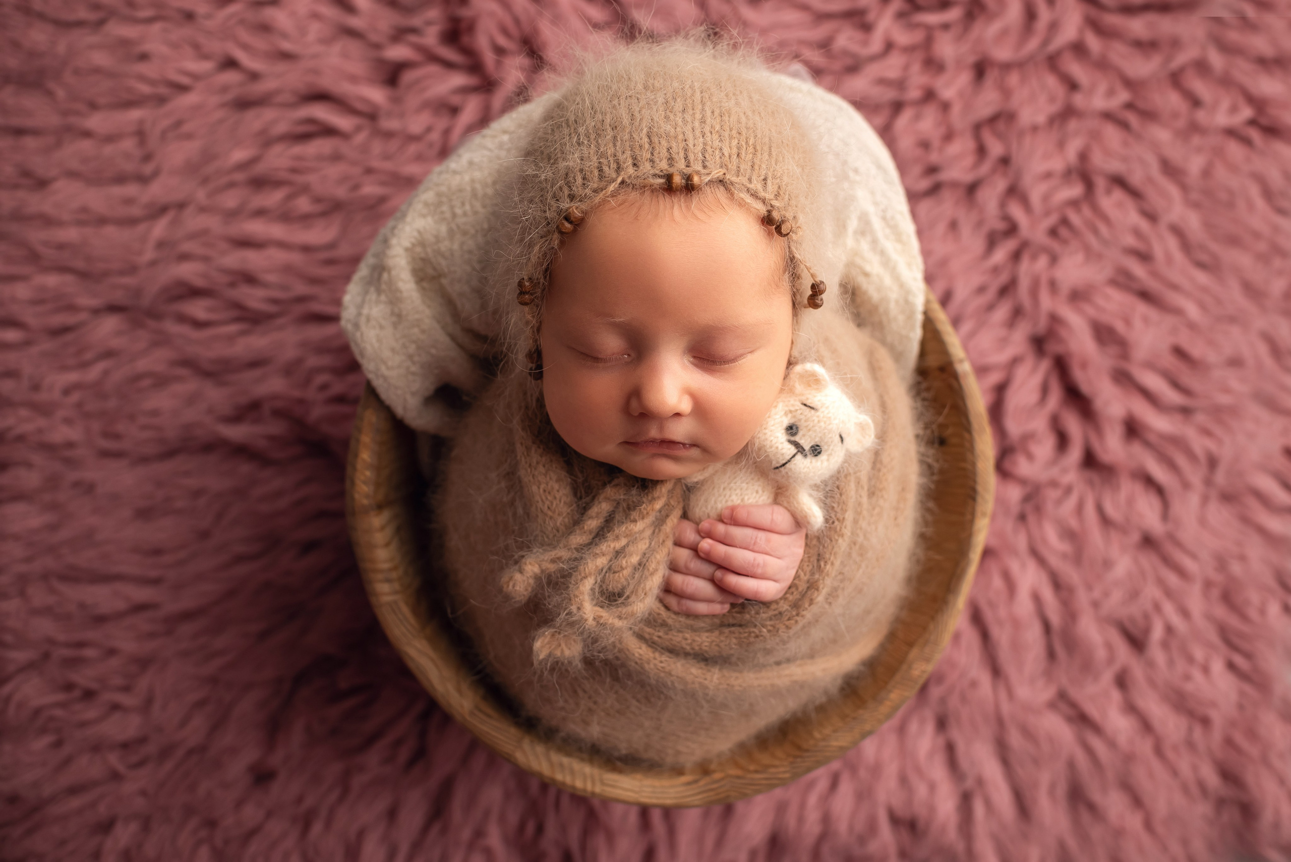 Новорождённые (в обмотках). Детский фотограф новорождённых в Минске Боровик Екатерина