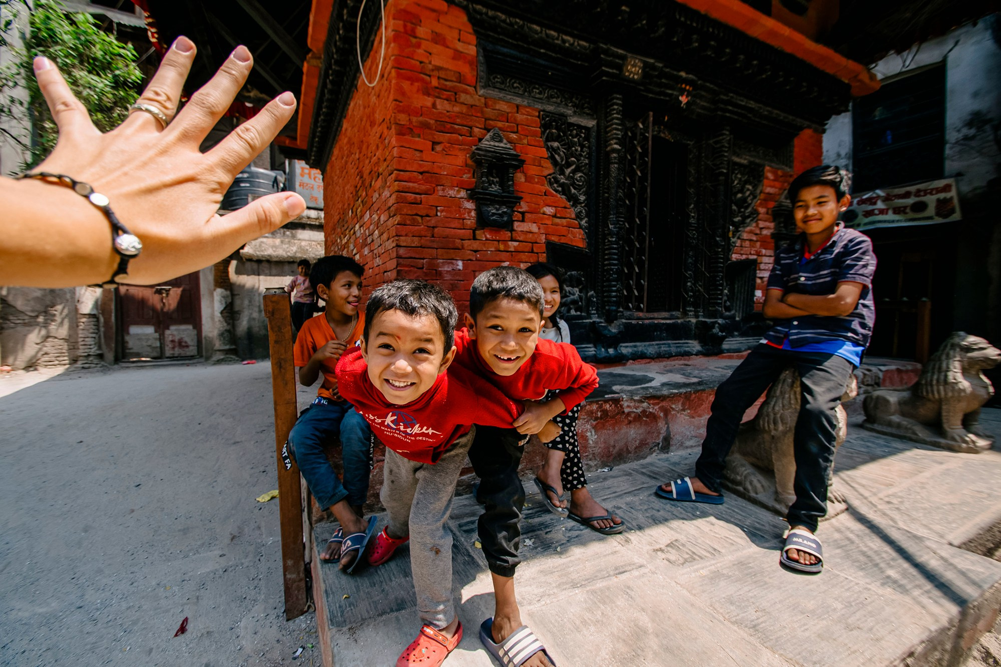 Kathmandu street. Iraogo