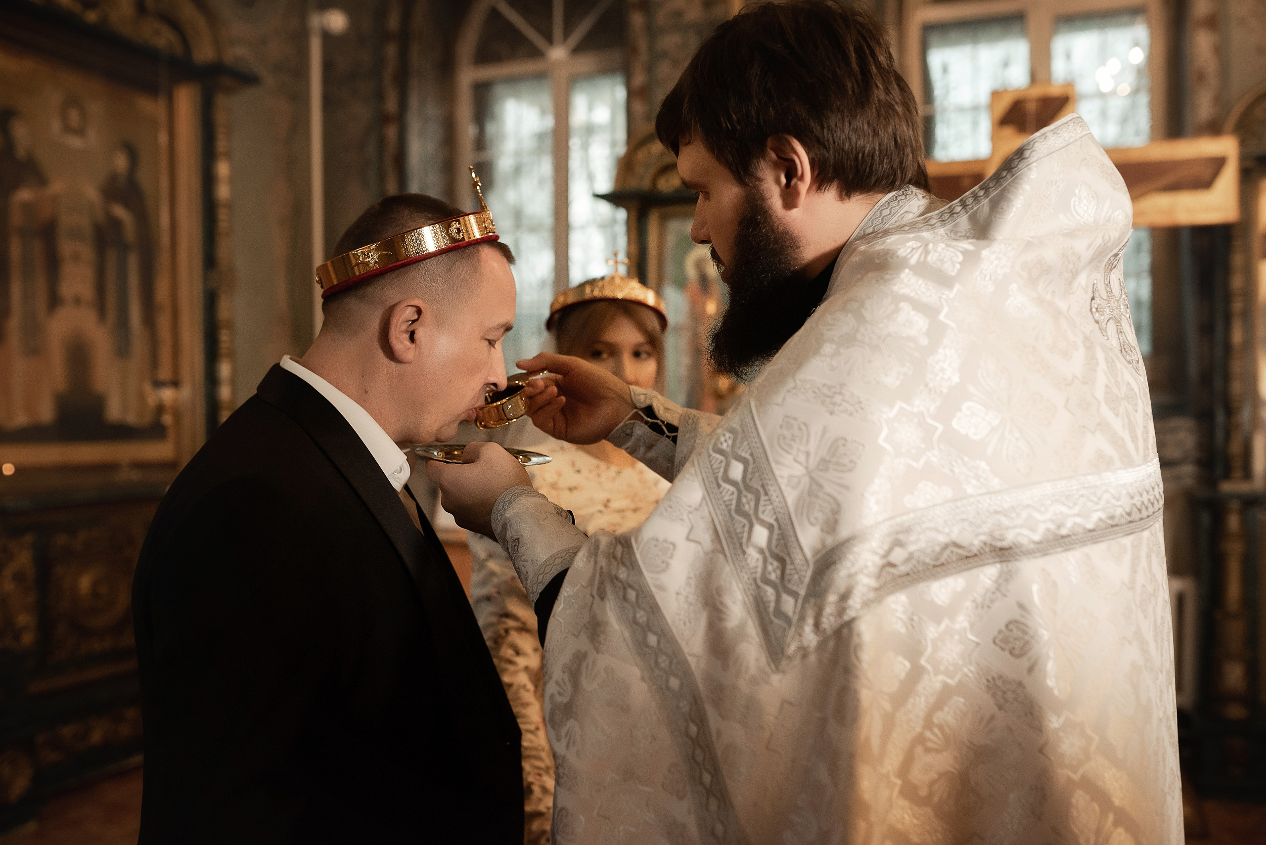 Венчание Александра и Ольги в храме преп. Серафима Саровского. Семейный фотограф в Ростове-на-Дону Татьяна Литвинова