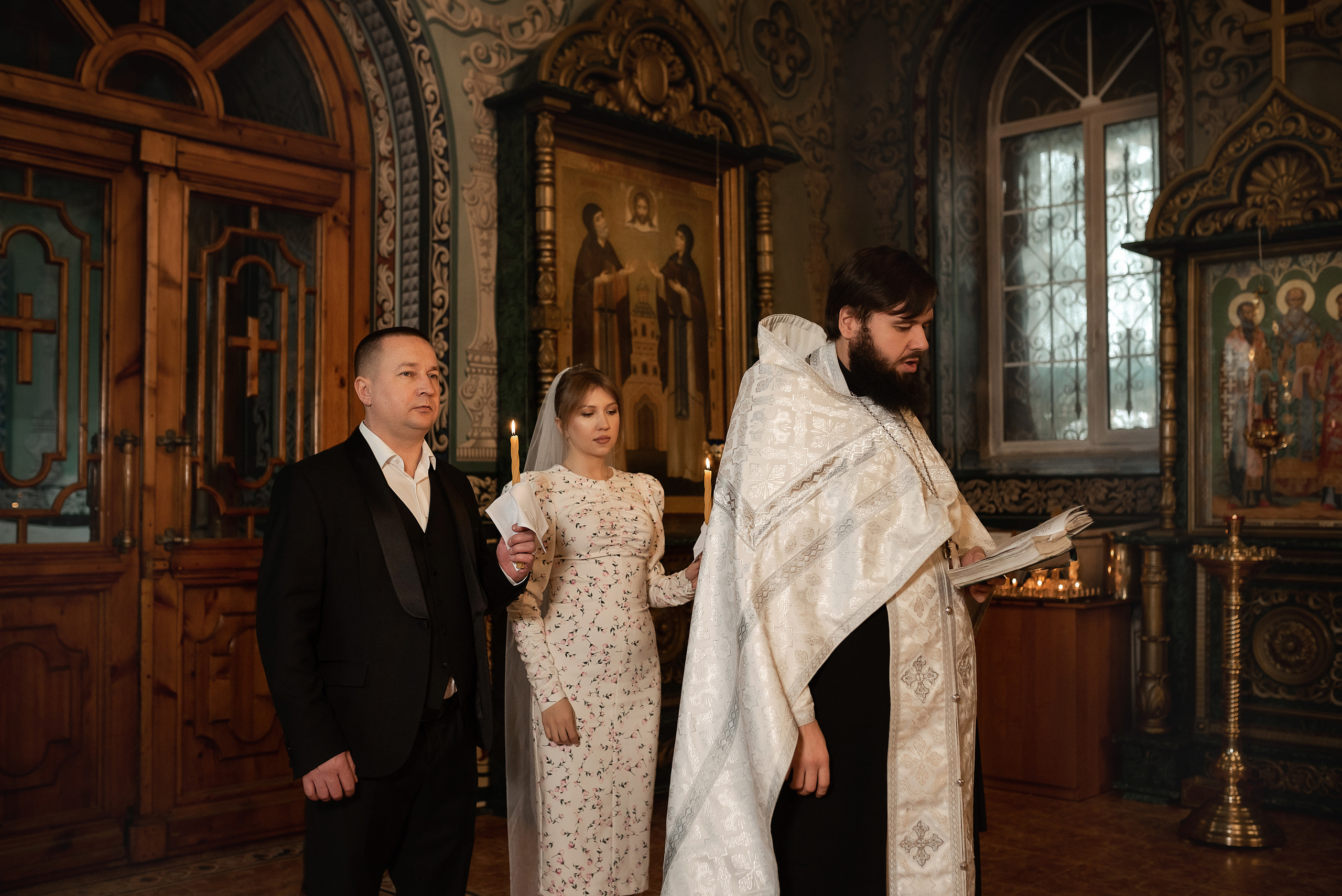Венчание Александра и Ольги в храме преп. Серафима Саровского. Семейный фотограф в Ростове-на-Дону Татьяна Литвинова
