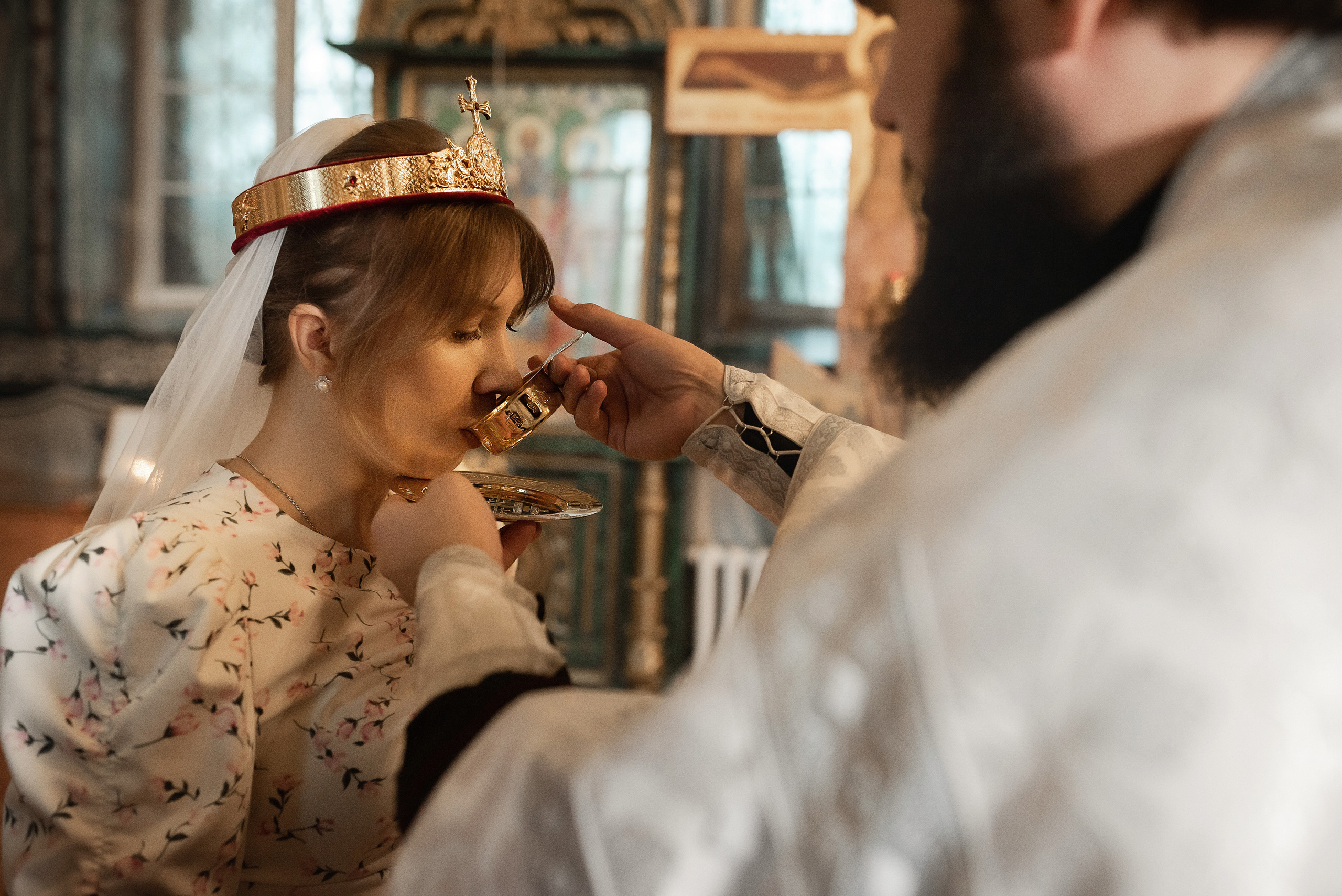 Венчание Александра и Ольги в храме преп. Серафима Саровского. Семейный фотограф в Ростове-на-Дону Татьяна Литвинова