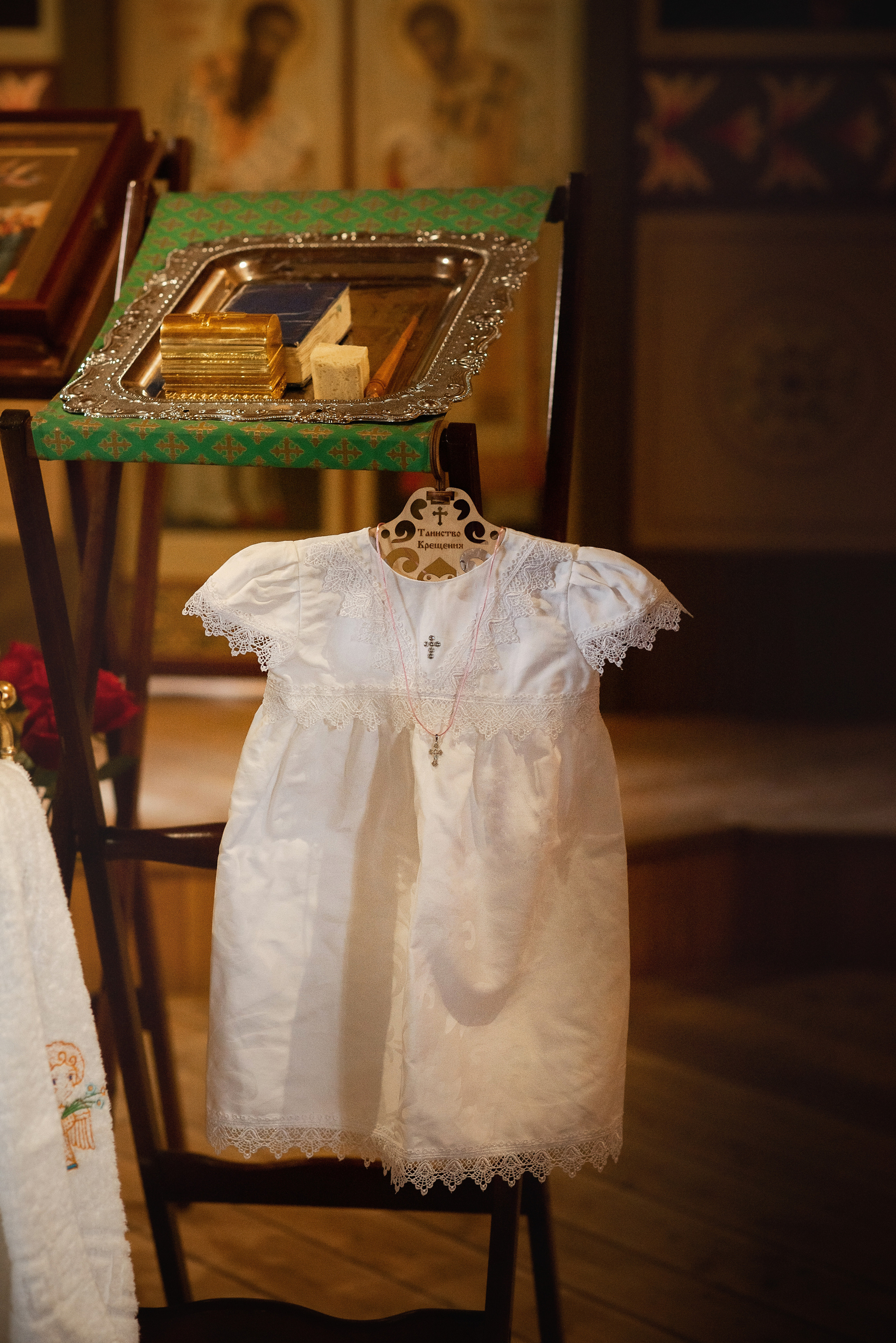 Крещение Дарьи в храме преп. Сергия Радонежского. Семейный фотограф в Ростове-на-Дону Татьяна Литвинова