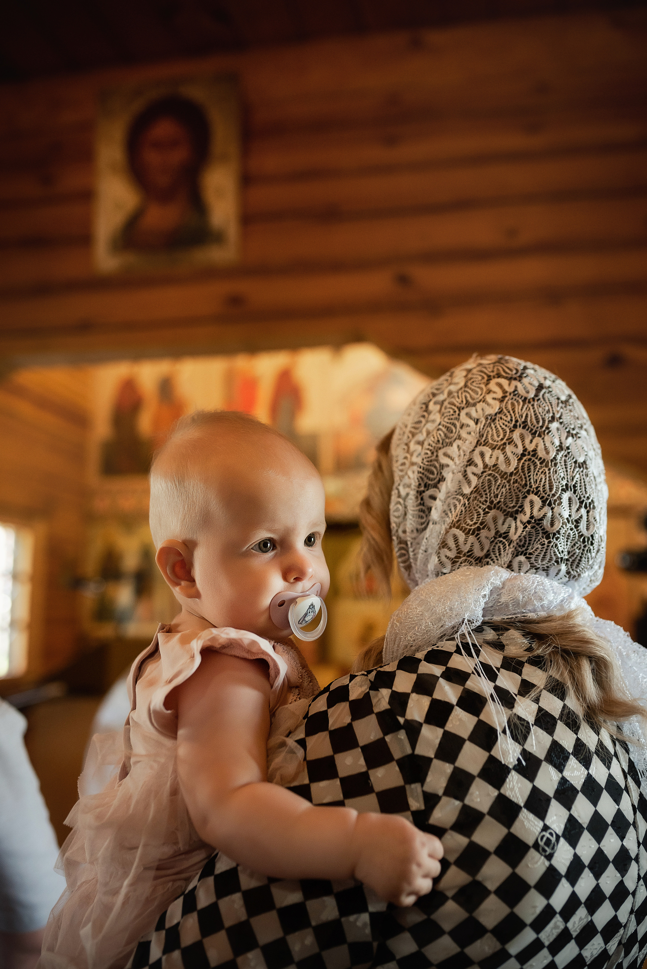 Крещение Дарьи в храме преп. Сергия Радонежского. Семейный фотограф в Ростове-на-Дону Татьяна Литвинова