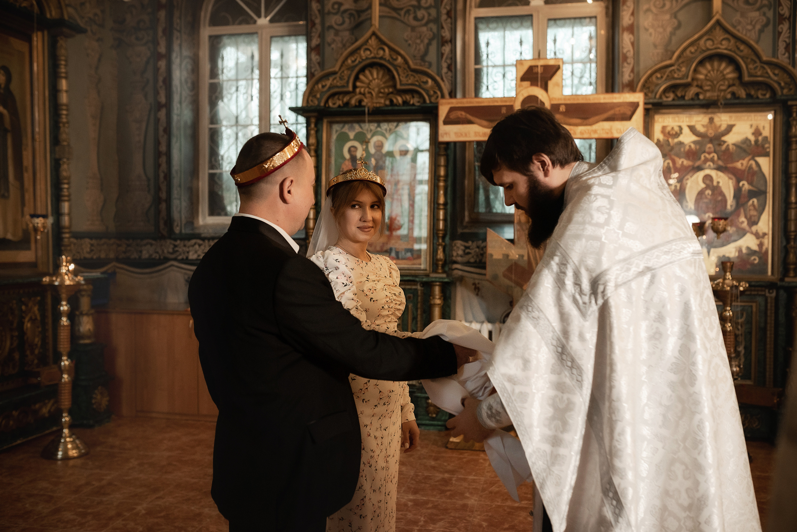 Венчание Александра и Ольги в храме преп. Серафима Саровского. Семейный фотограф в Ростове-на-Дону Татьяна Литвинова