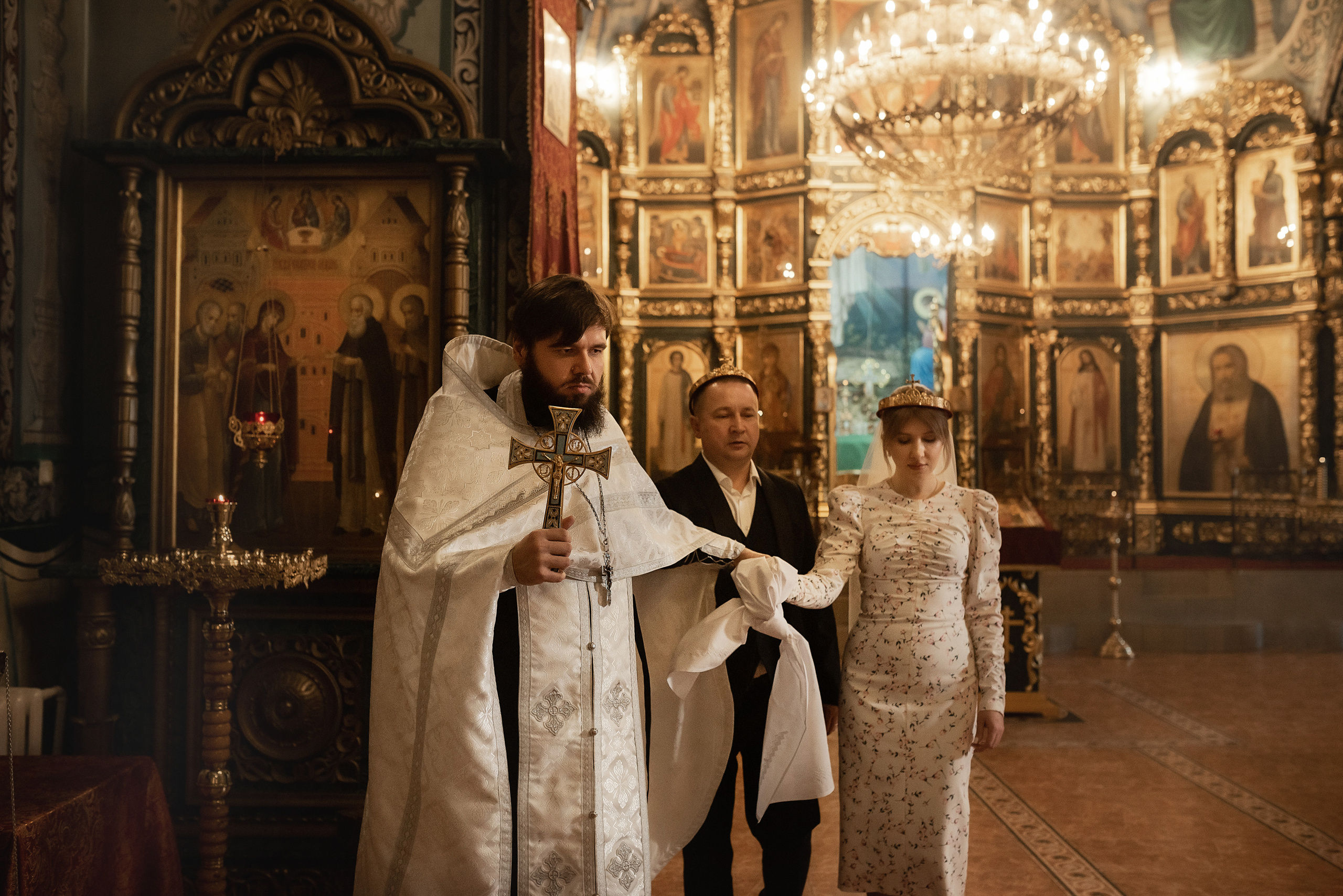 Венчание Александра и Ольги в храме преп. Серафима Саровского. Семейный фотограф в Ростове-на-Дону Татьяна Литвинова