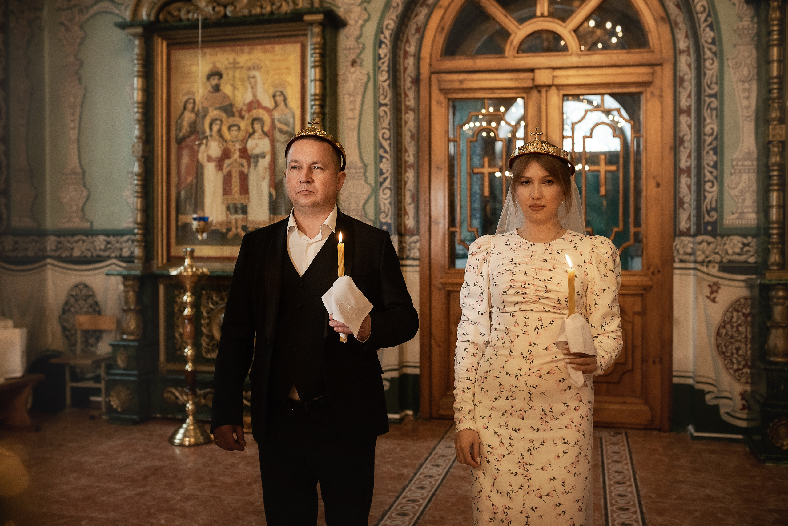 Венчание Александра и Ольги в храме преп. Серафима Саровского. Семейный фотограф в Ростове-на-Дону Татьяна Литвинова