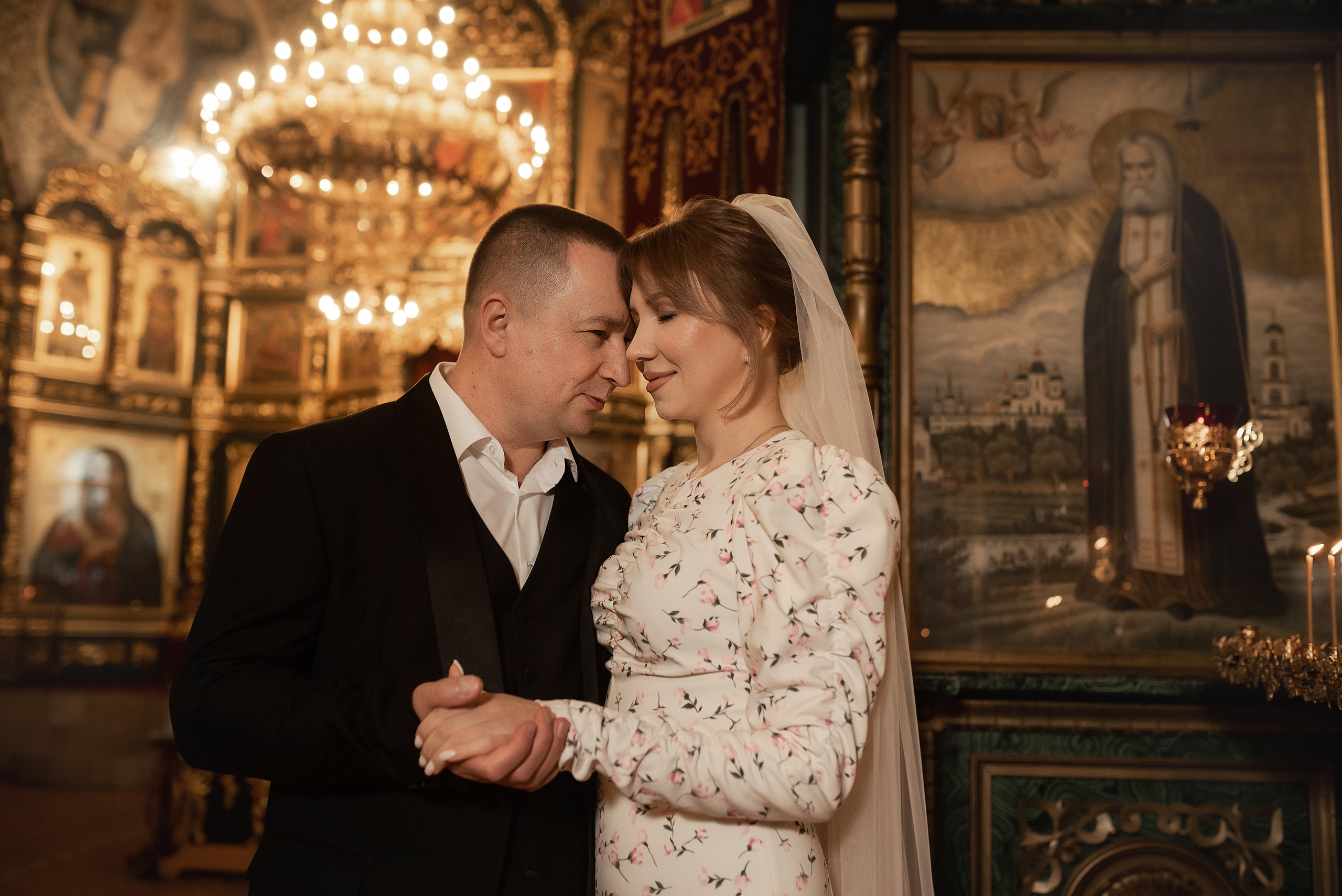 Венчание Александра и Ольги в храме преп. Серафима Саровского. Семейный фотограф в Ростове-на-Дону Татьяна Литвинова